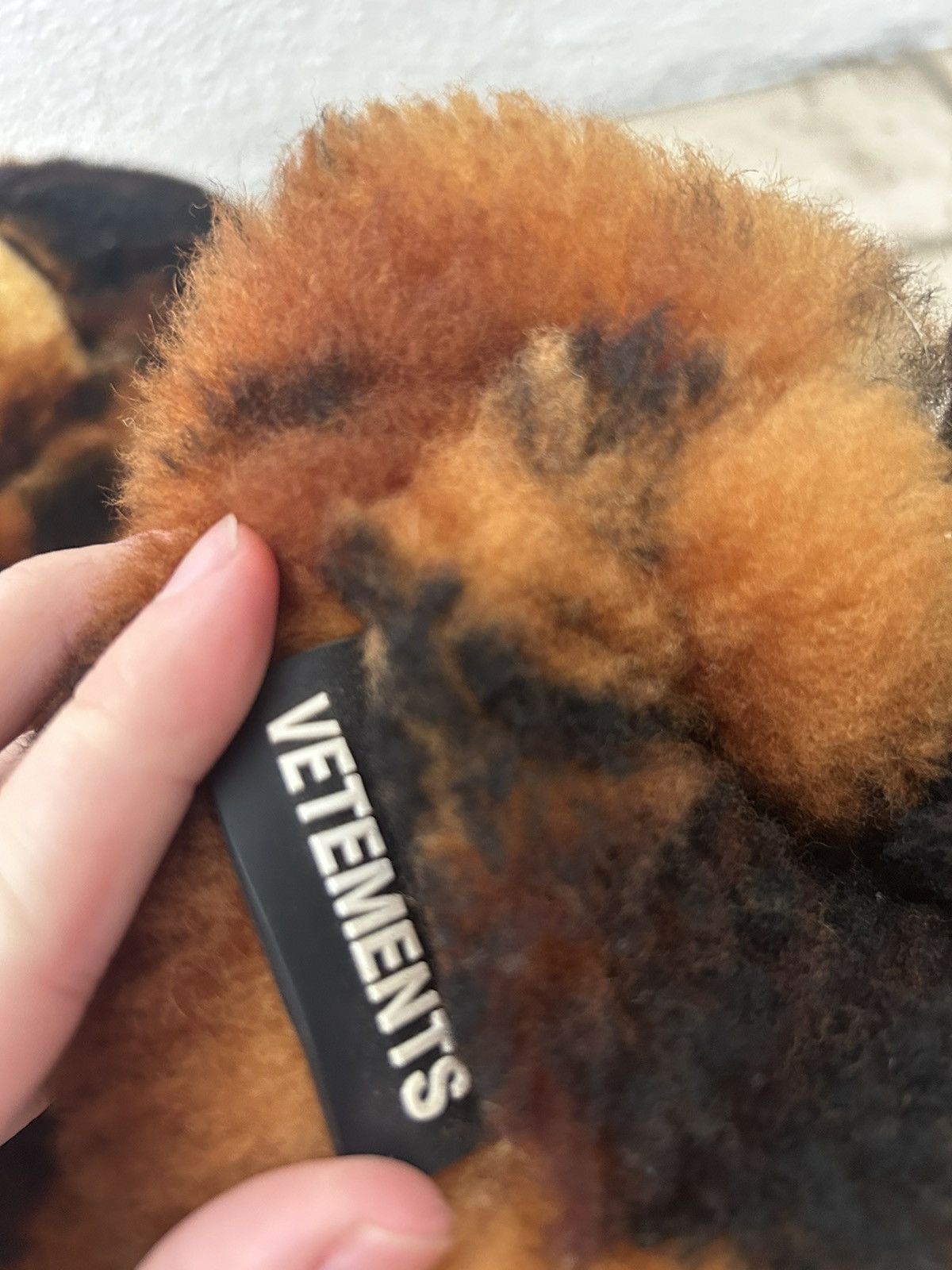 Vetements Vetements cutest ever teddy bear slipper slip ons Size US 6 / EU 39 - 2 Thumbnail