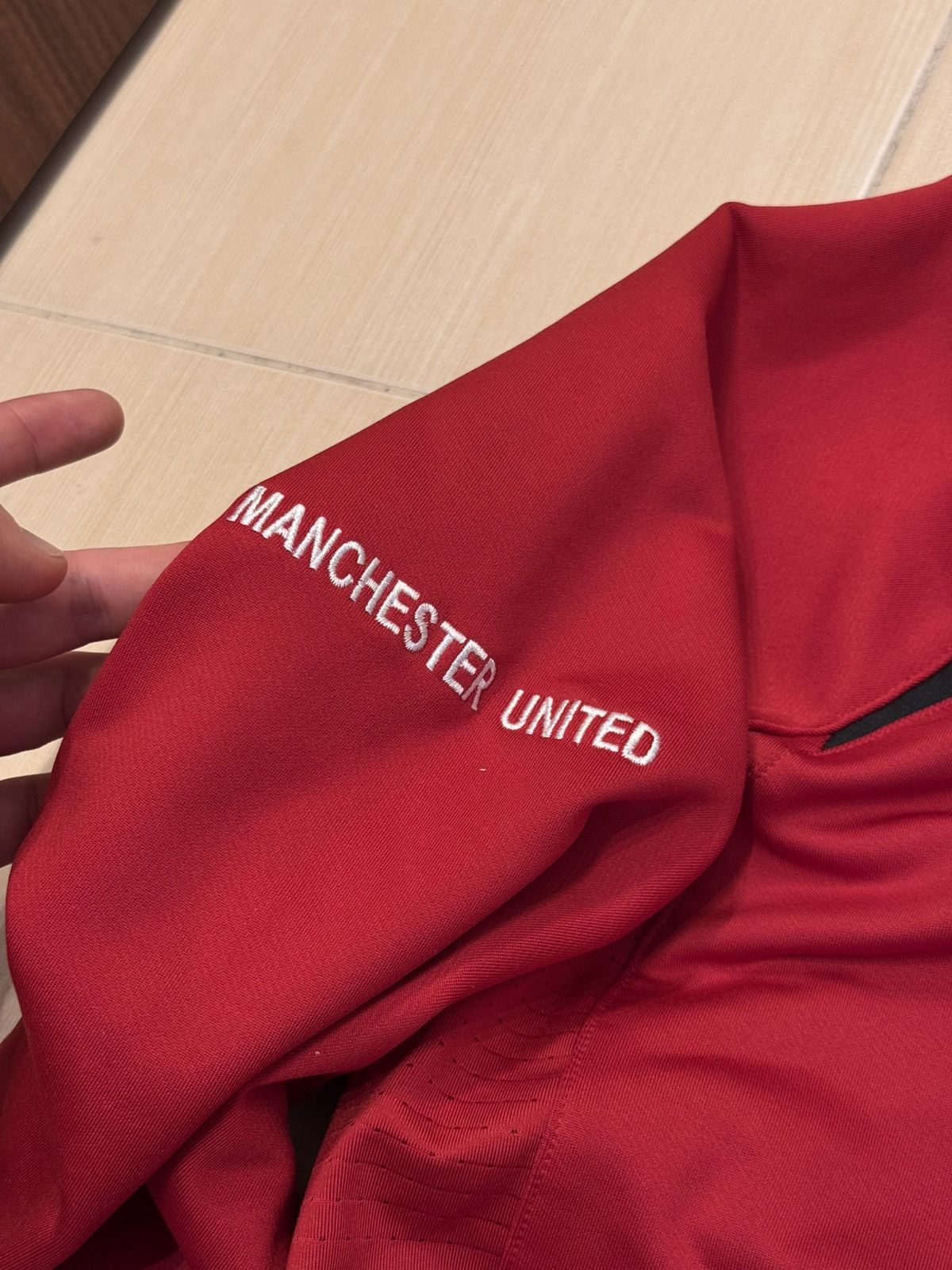 Nike Vintage Nike Manchester United 1/4 Zip Training Top 2006/07 Size US M / EU 48-50 / 2 - 6 Thumbnail