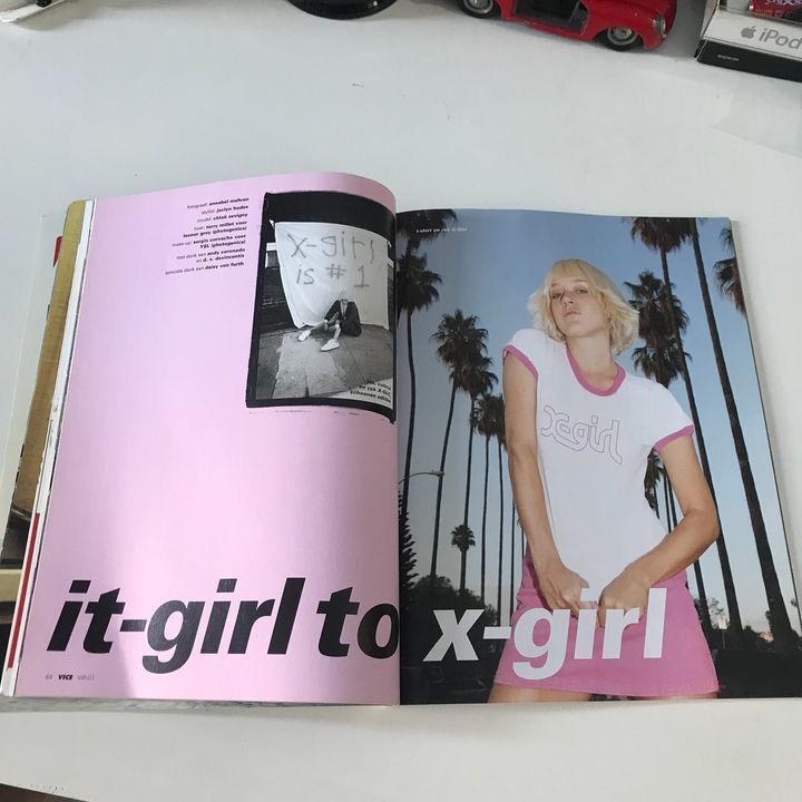 Hysteric Glamour × Vice × Vintage Vintage Vice Magazine 3 edition 1994 and 2000s X-girl Size ONE SIZE - 17 Thumbnail