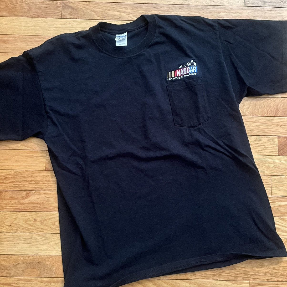 NASCAR × Vintage VTG 90s NASCAR logo Tee Size US XL / EU 56 / 4 - 1 Thumbnail