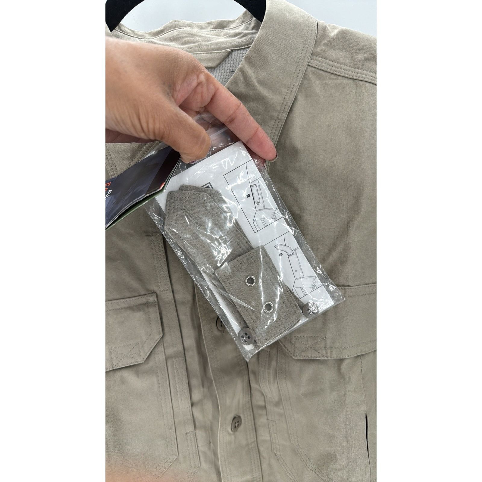5.11 5.11 TACTICAL button down SHIRT khaki regular fit Size US M / EU 48-50 / 2 - 6 Thumbnail