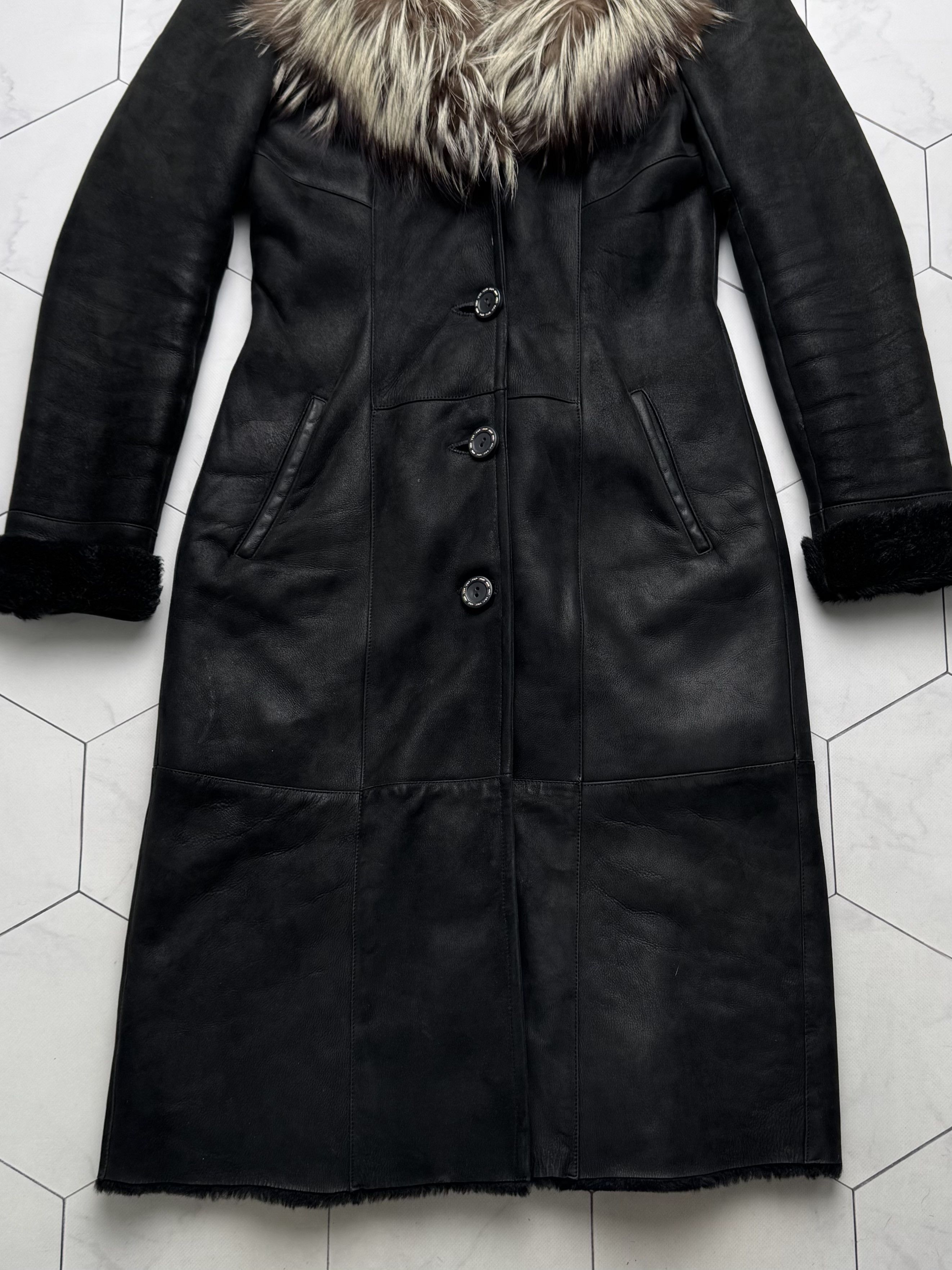 Vintage Vintage Real Lambskin Hooded Coat(B409)E2D15 Size S / US 4 / IT 40 - 8 Thumbnail