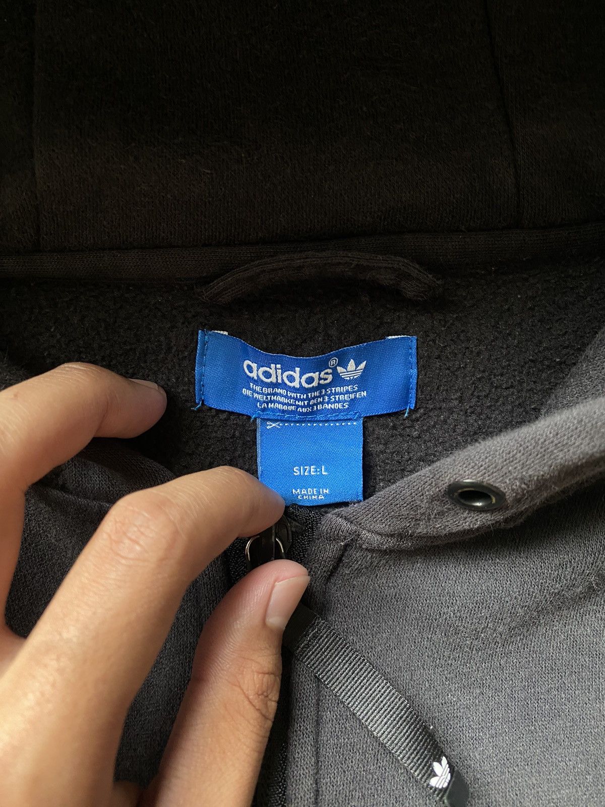 Adidas Adidas Trefoil Teorado FZ Hoodie Size US L / EU 52-54 / 3 - 3 Thumbnail
