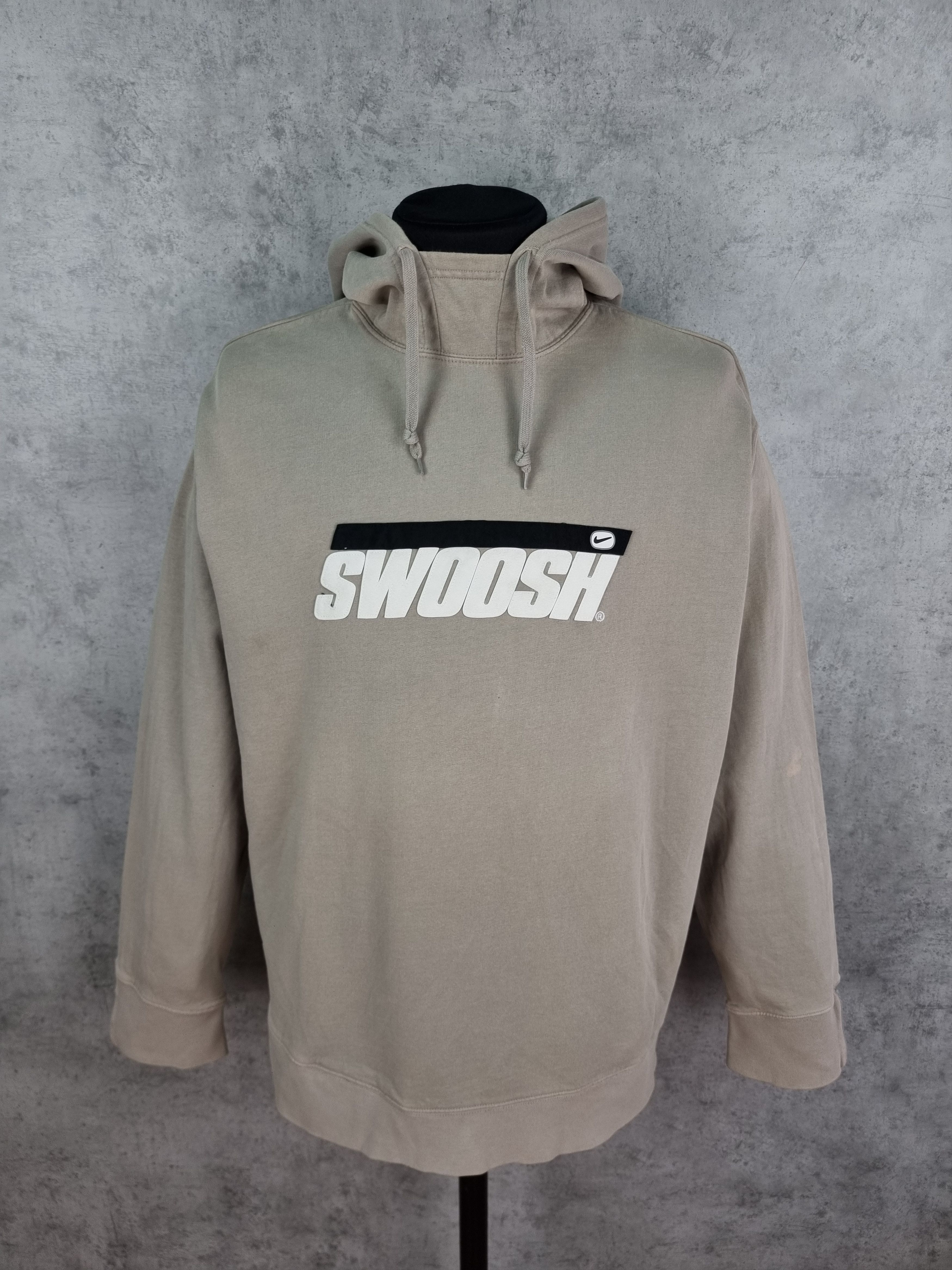 Nike × Vintage Nike Swoosh Spellout Big Logo Hoodie Size US XL / EU 56 / 4 - 19 Thumbnail