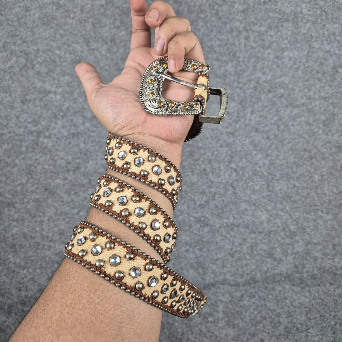 14th Addiction Studded leather belts Size ONE SIZE - 2 Thumbnail