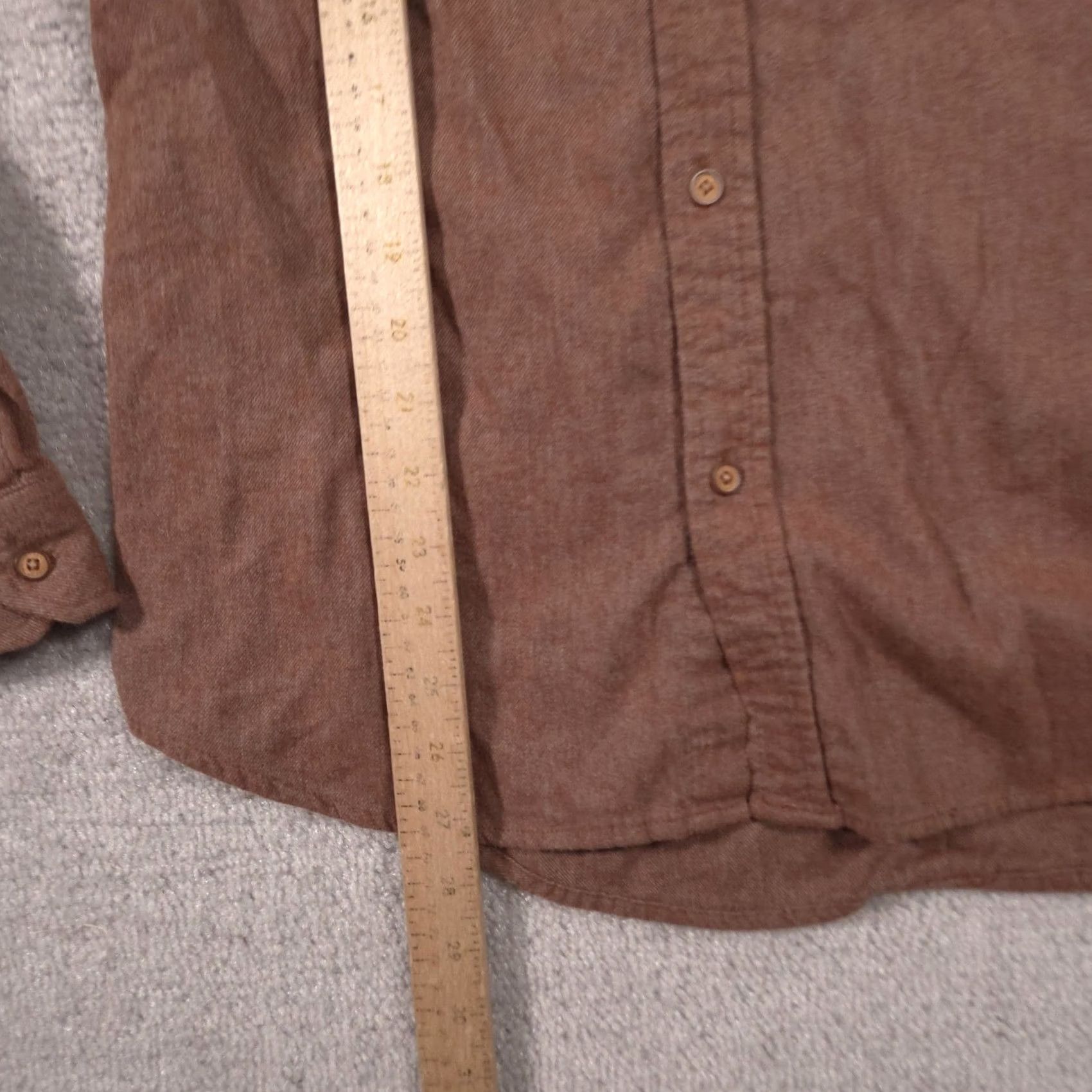 Ben Sherman Ben Sherman Shirt Mens L Brown Flannel Button-Front Long Sleeve Casual Size US L / EU 52-54 / 3 - 6 Thumbnail