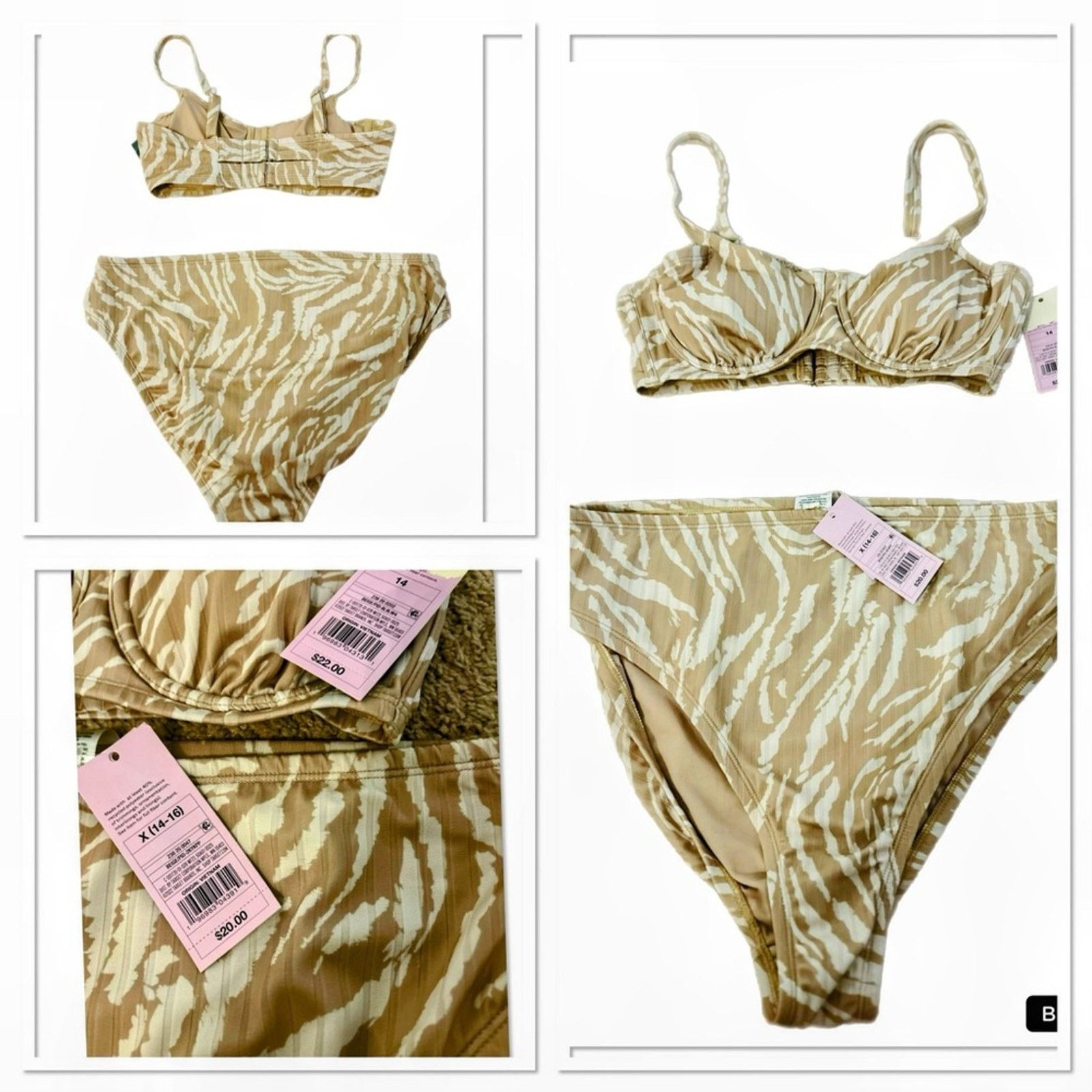 Target Basics HUGE Lot!12+ swimsuits One & 2 pieces! Great for Re-Sell! Size ONE SIZE - 6 Thumbnail