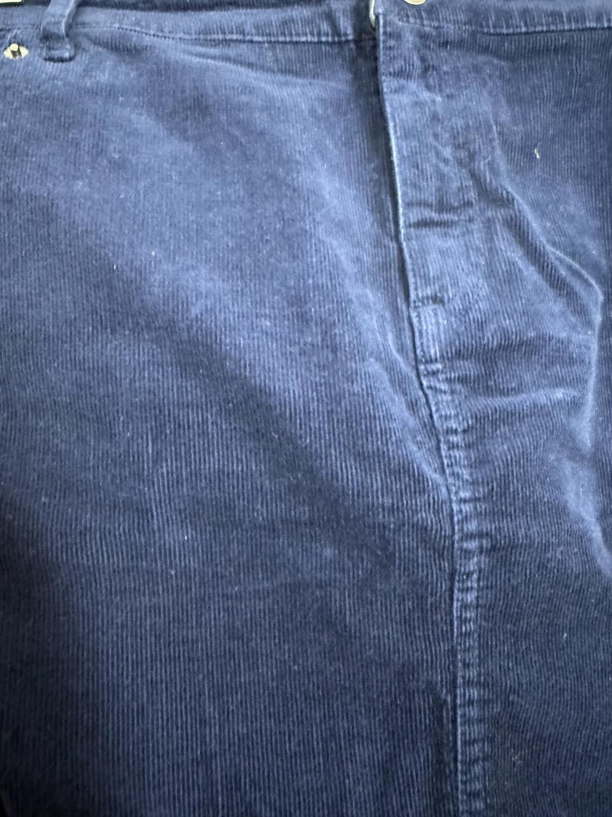 Other White Stuff Women's Navy Corduroy Skirt Size ONE SIZE - 3 Thumbnail