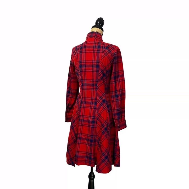 Vivienne Westwood Vivienne Westwood size1 Mid-old irregular plaid shirt skirt Size S / US 4 / IT 40 - 2 Thumbnail