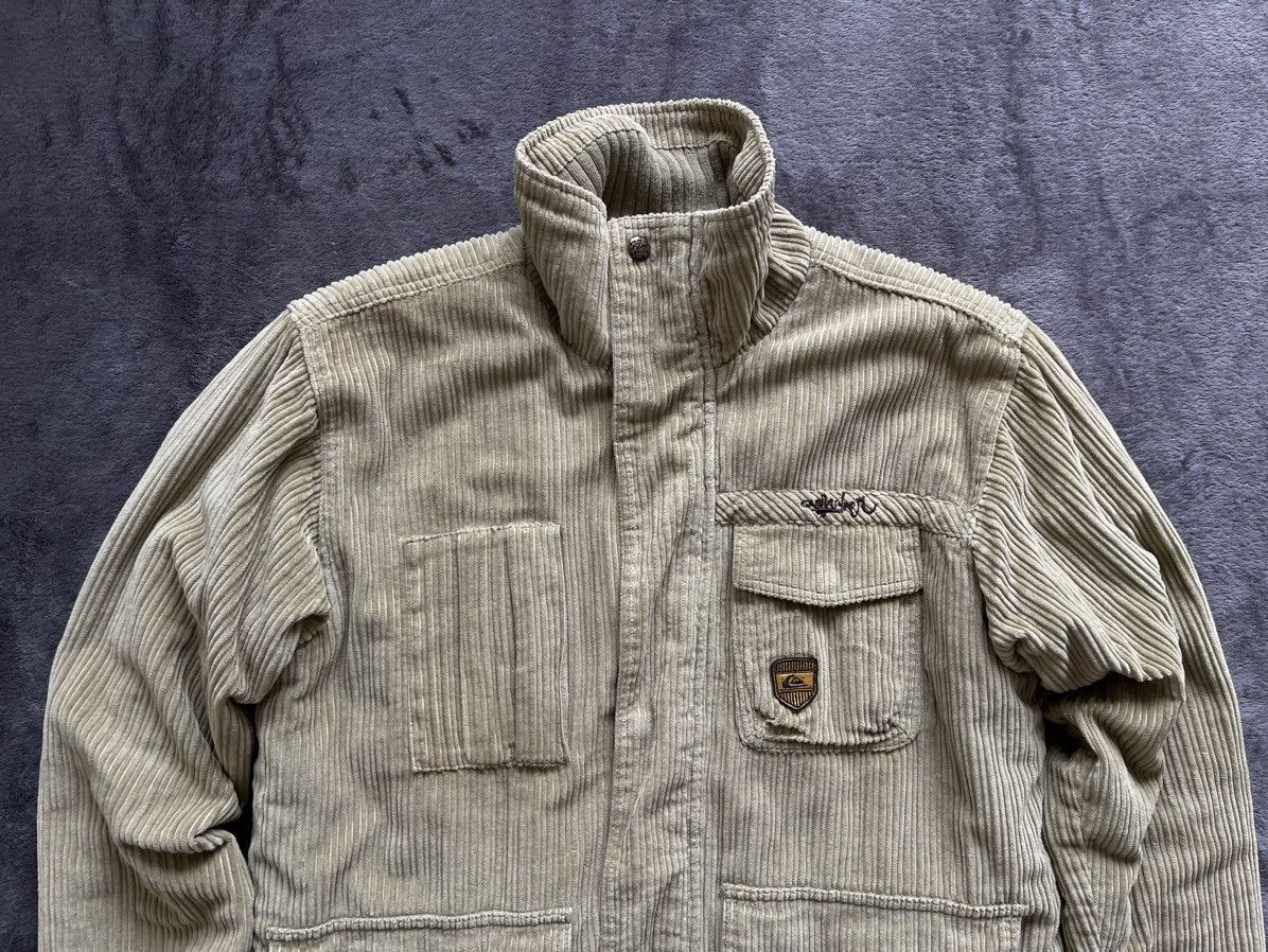 Quicksilver × Quiksilver × Vintage Colduroy Jacket 90s Size US L / EU 52-54 / 3 - 6 Thumbnail