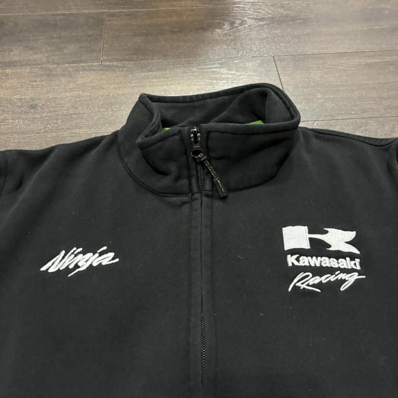 Other Vintage Kawasaki racing zip up sweatshirt 00s M Size US M / EU 48-50 / 2 - 2 Thumbnail