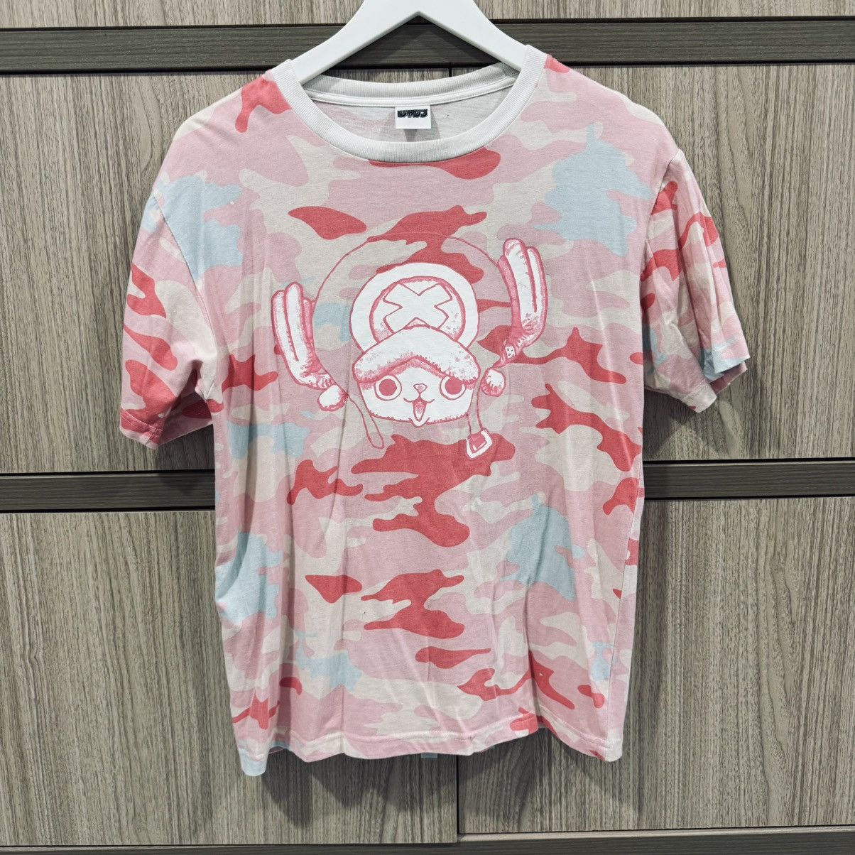 Anime Tony Tony Chopper Camo Tee From Weekly Jump Megazine Size US M / EU 48-50 / 2 - 1 Thumbnail