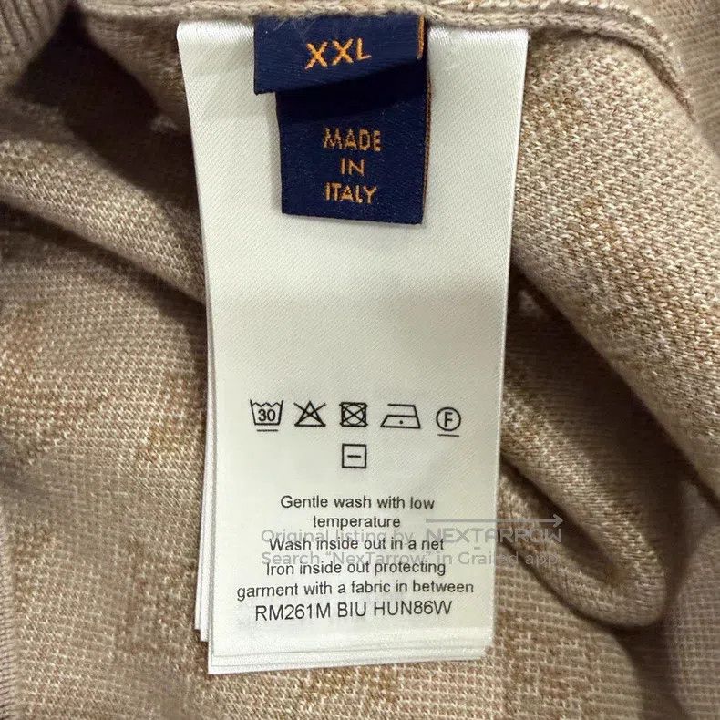 Louis Vuitton Louis Vuitton Gradient print knit logo sweatshirt Size US XXL / EU 58 / 5 - 4 Thumbnail