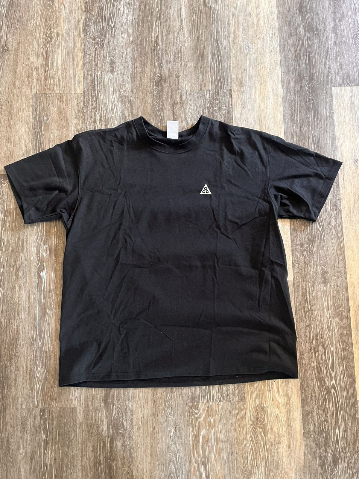 Nike ACG Nike acg black embroidered logo tee Size US XL / EU 56 / 4 - 1 Thumbnail