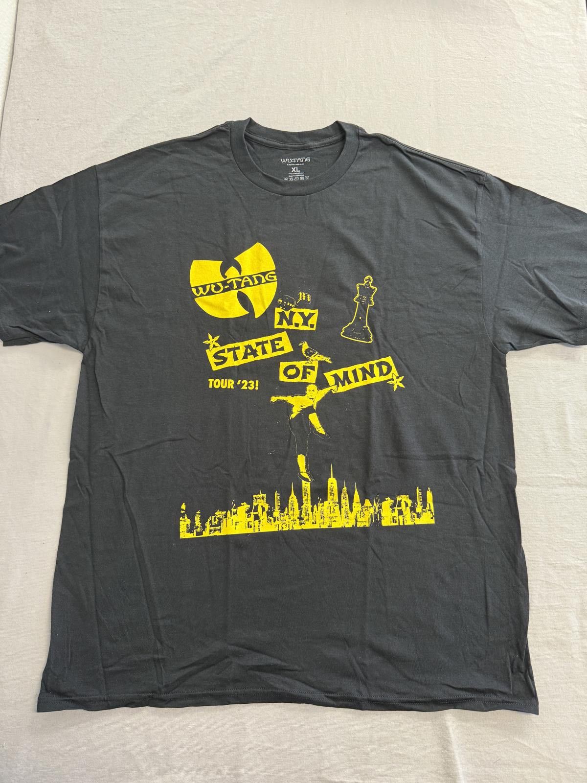 Designer Wu-tang Clan Nas Tour T-shirt N.Y. State of Mind Tee 2023 XL Size US XL / EU 56 / 4 - 1 Thumbnail