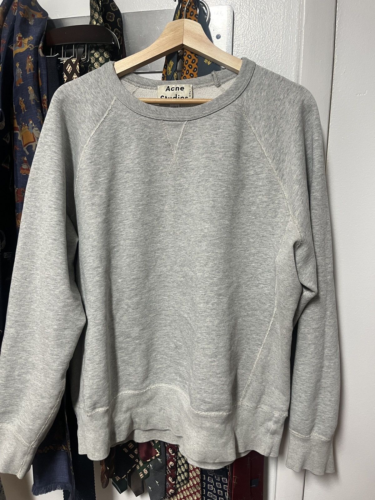Acne Studios Acne Studios college sweatshirt Size US L / EU 52-54 / 3 - 1 Thumbnail