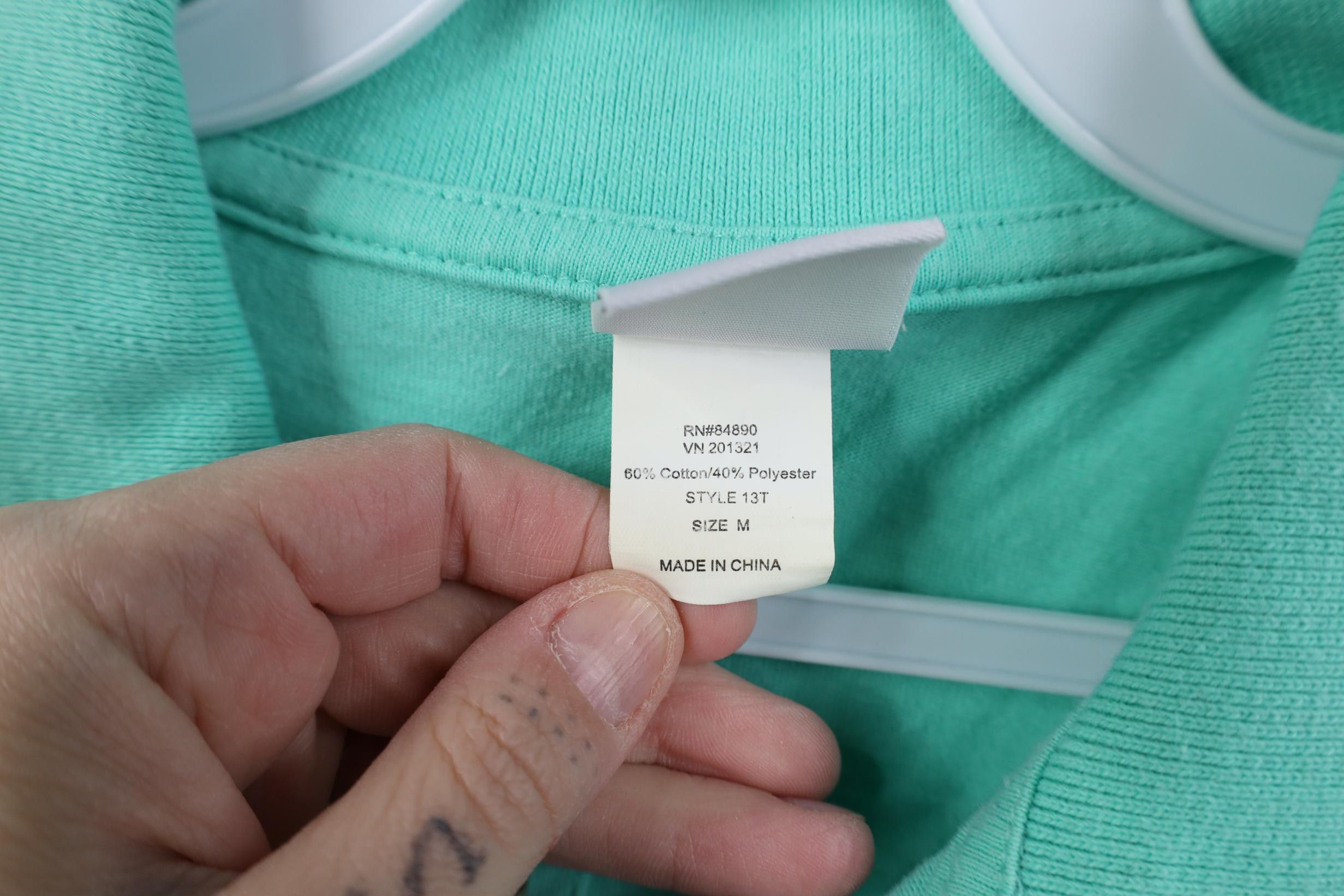 Vintage Vintage 90s Streetwear Blank Knit Pullover Golf Polo Shirt Size US M / EU 48-50 / 2 - 9 Thumbnail