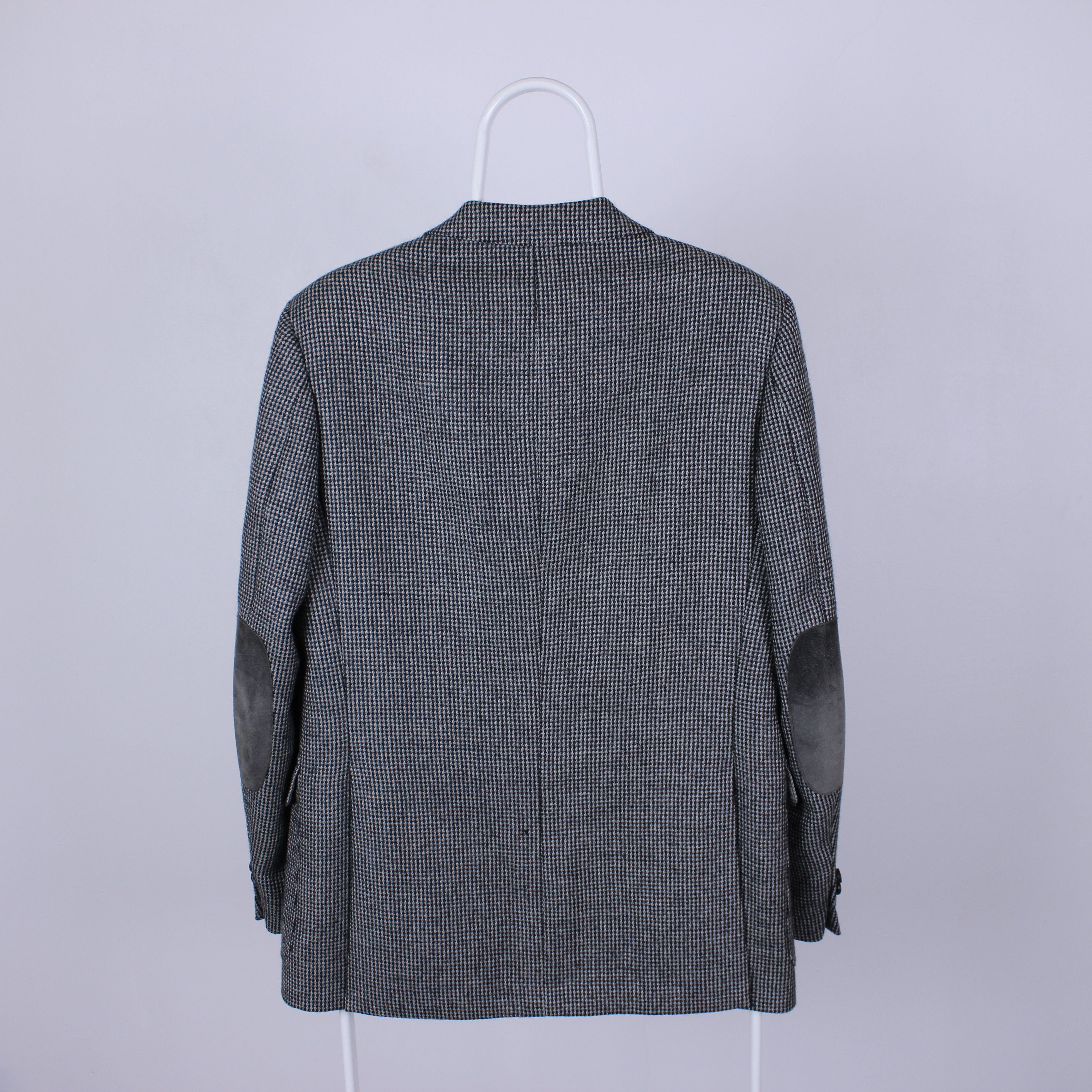Burberry × Vintage Burberry blazer wool heavy M gray rarity Size 44R - 6 Thumbnail
