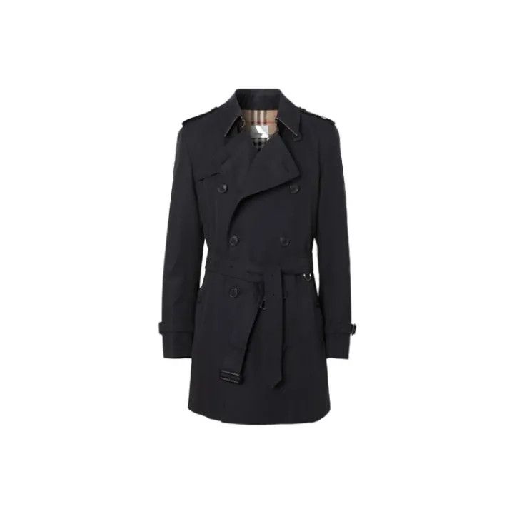 Burberry Burberry Classic Double-Breasted Short Trench Coat Size US L / EU 52-54 / 3 - 1 Thumbnail