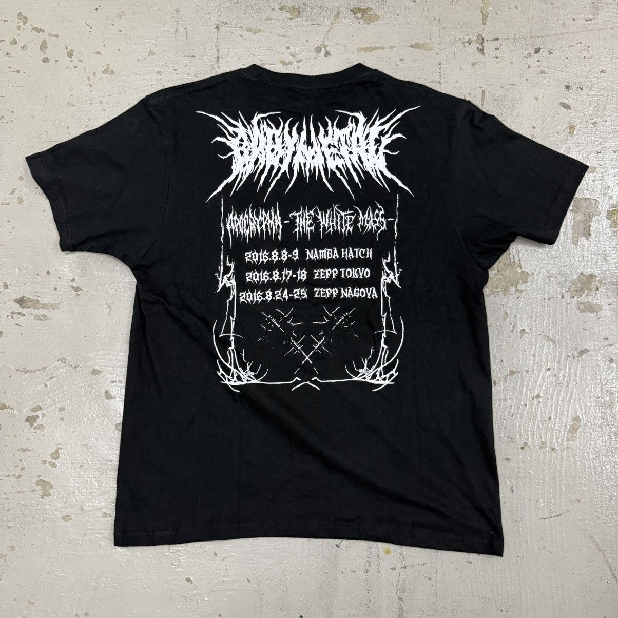 Band Tees BabyMetal World Tour 2016 Japanese Band T Shirt Size US XL / EU 56 / 4 - 4 Thumbnail