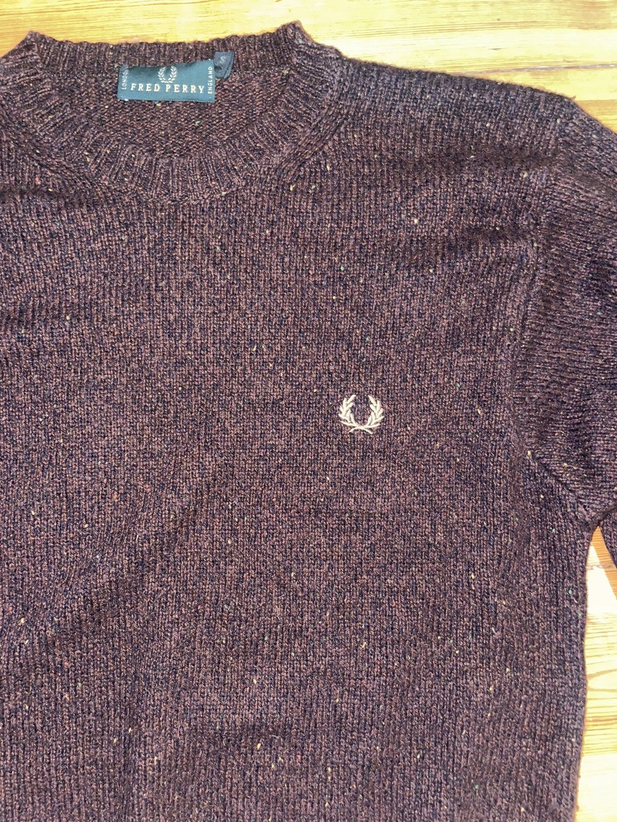Fred Perry Lambwoll Sweater Fred Perry Size US S / EU 44-46 / 1 - 3 Thumbnail