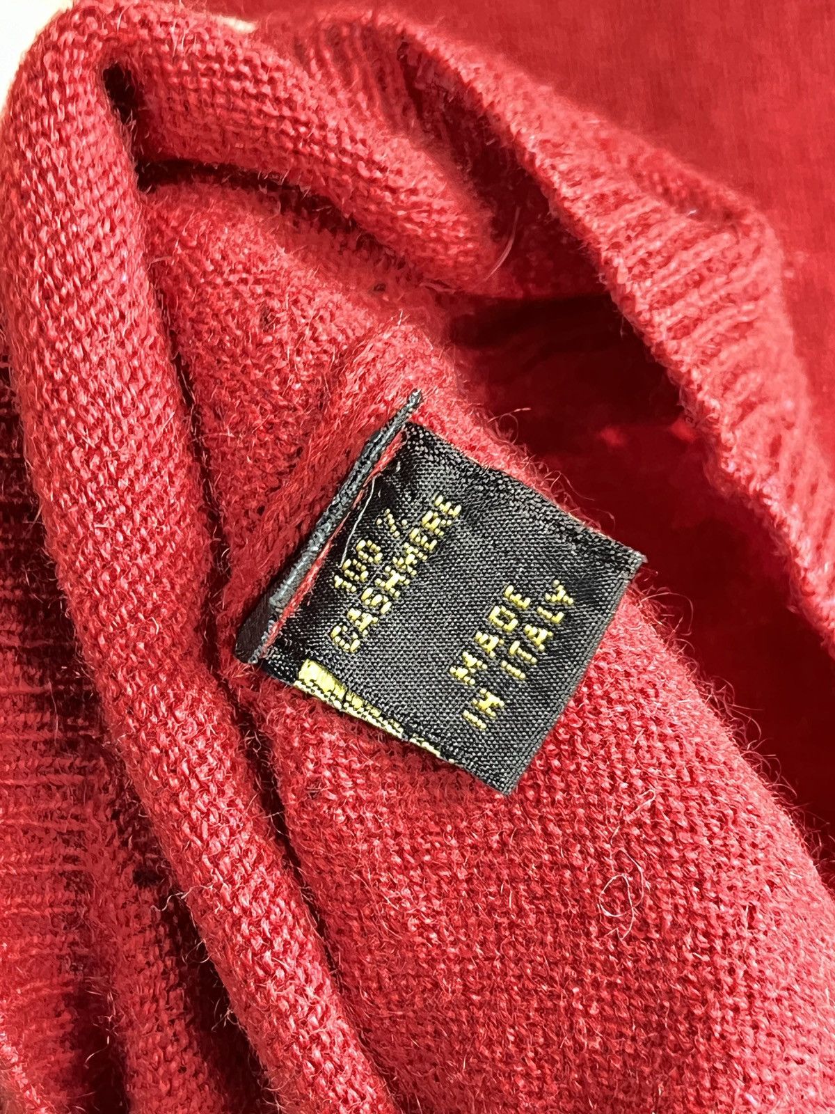 Loro Piana Ribbed Cashmere Open Collar Size S / US 4 / IT 40 - 7 Thumbnail