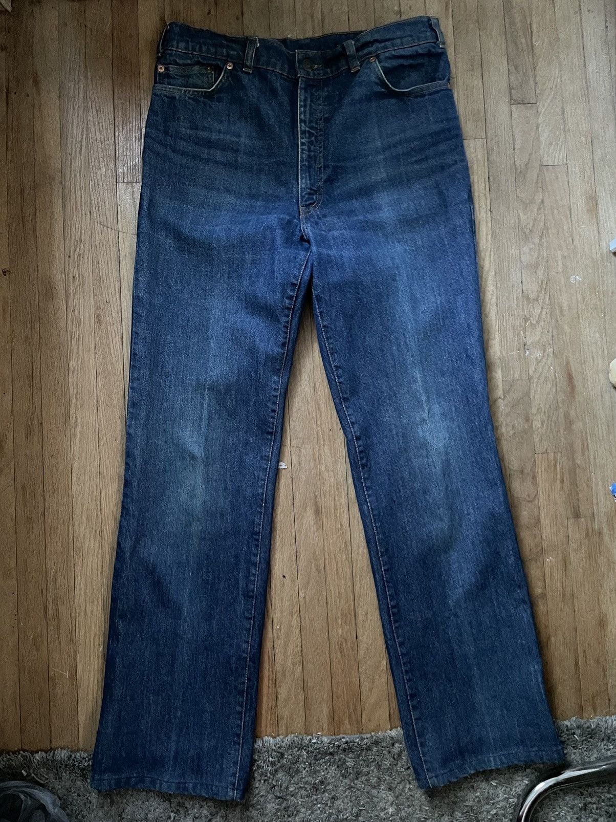 image of Western Ralph Laurent Jeans in Blue, Men's (Size 34)