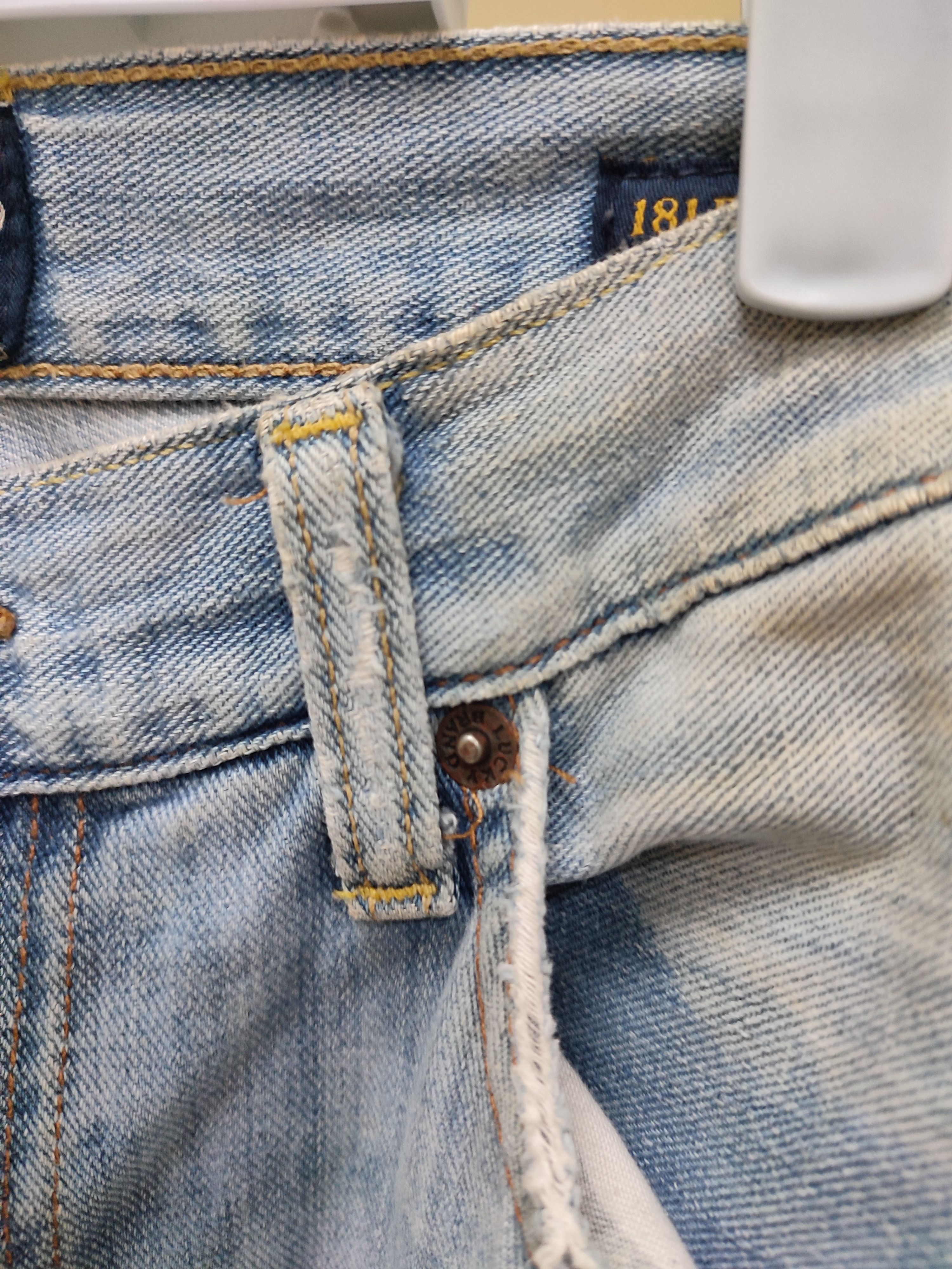 Lucky Brand VINTAGE LUCKY BRAND 181 RELAXED STRAIGHT DENIM Size US 35 - 5 Thumbnail