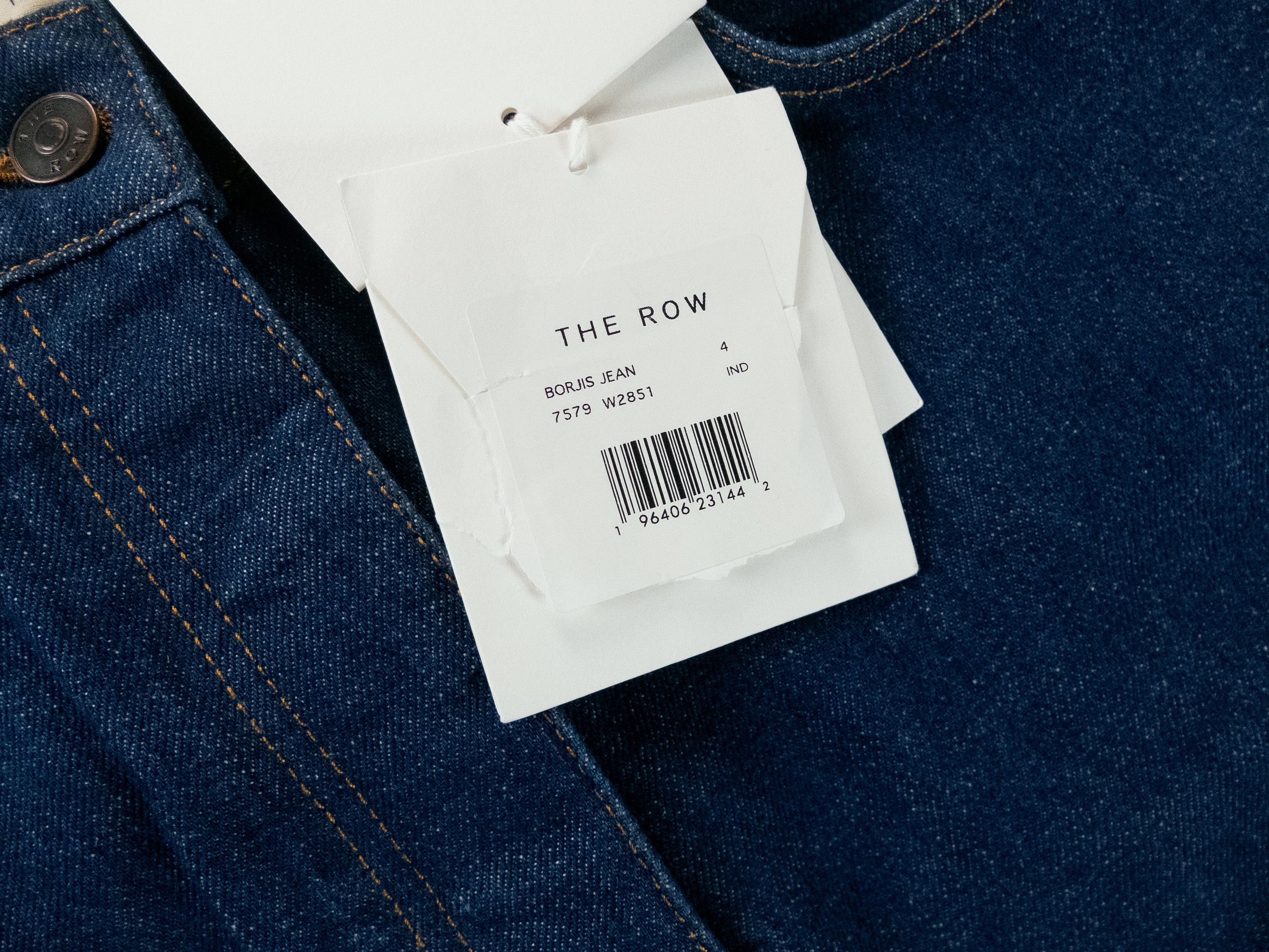 The Row THE ROW Borjis blue high waist straight leg jeans 4 Size 27" / US 4 / IT 40 - 8 Thumbnail