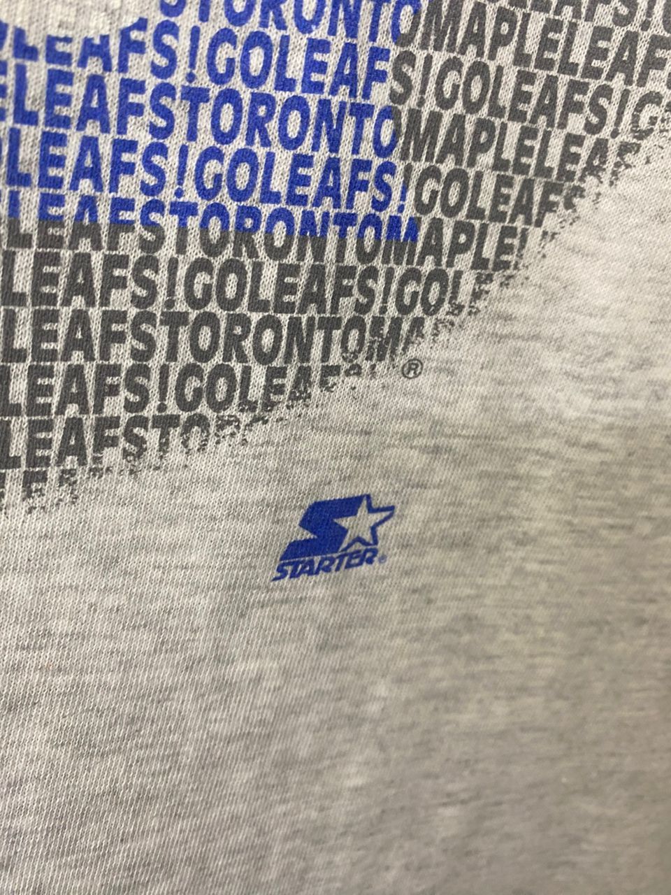 Starter Vintage Starter NHL Toronto Maple Leafs Distressed Tshirt Size US L / EU 52-54 / 3 - 4 Thumbnail