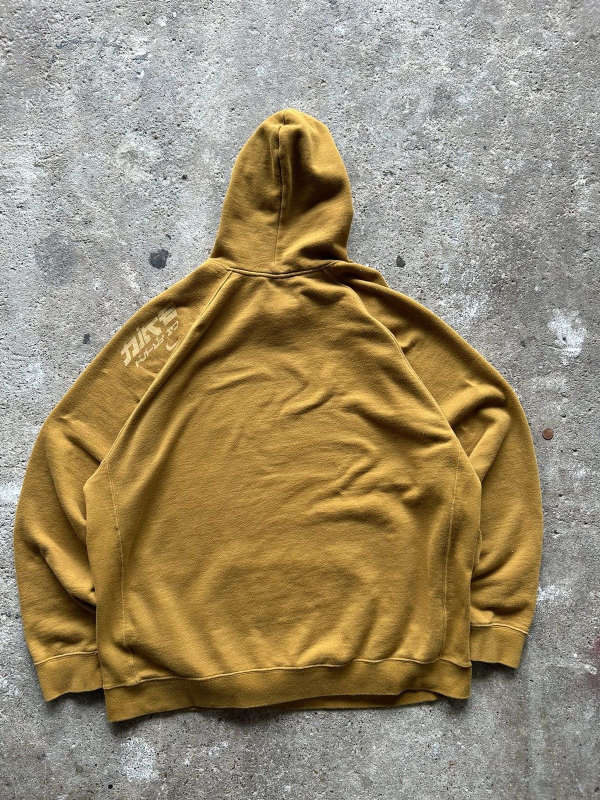 Nike × Vintage Vtg 2000’s Nike Japan Rising Sun Hoodie Size US XXL / EU 58 / 5 - 4 Thumbnail