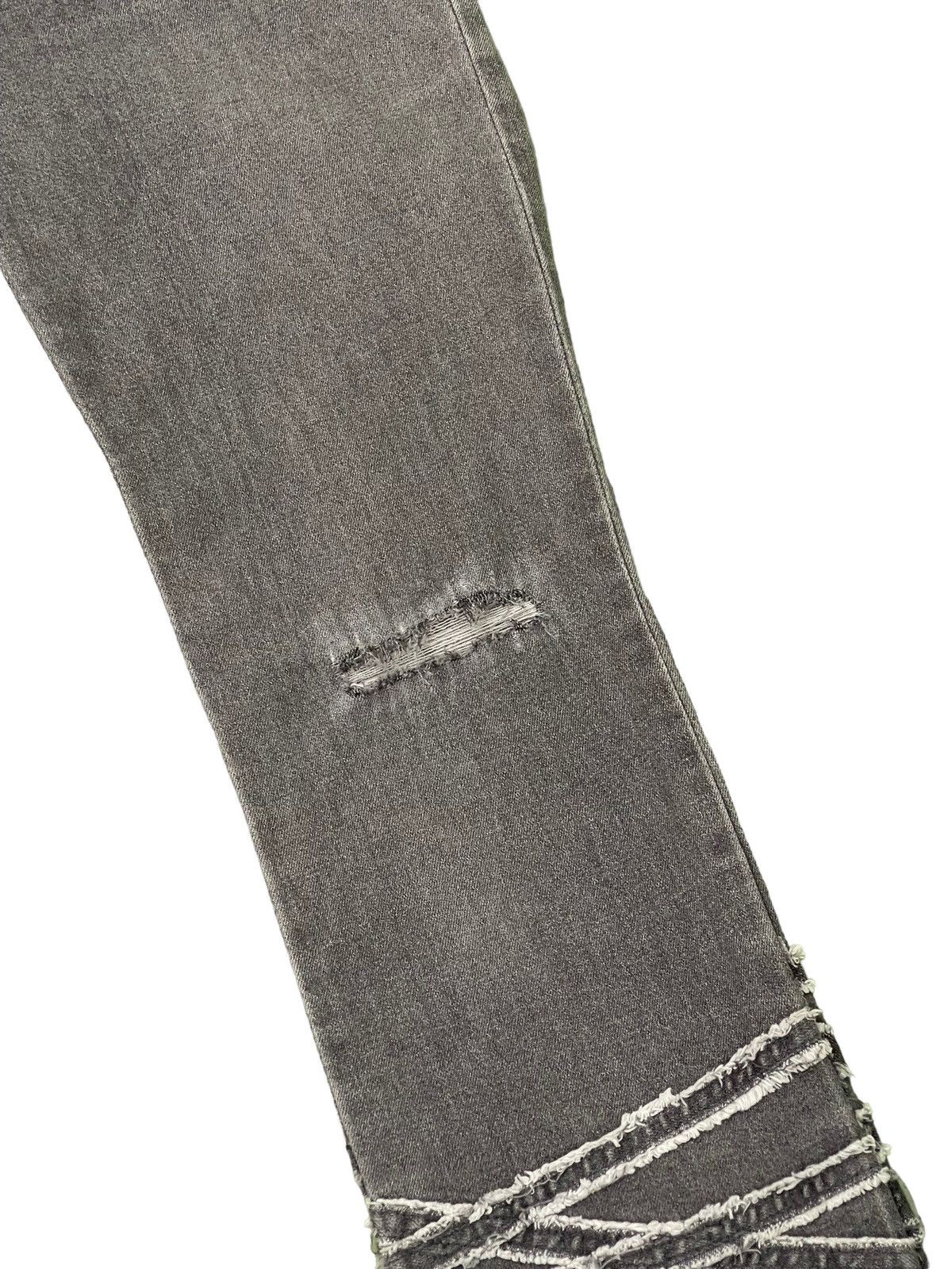 Japanese Brand Flare Jeans Skinny Lip Make Distress Stretch Boot Cut 6🟦4 Size US 29 - 7 Thumbnail