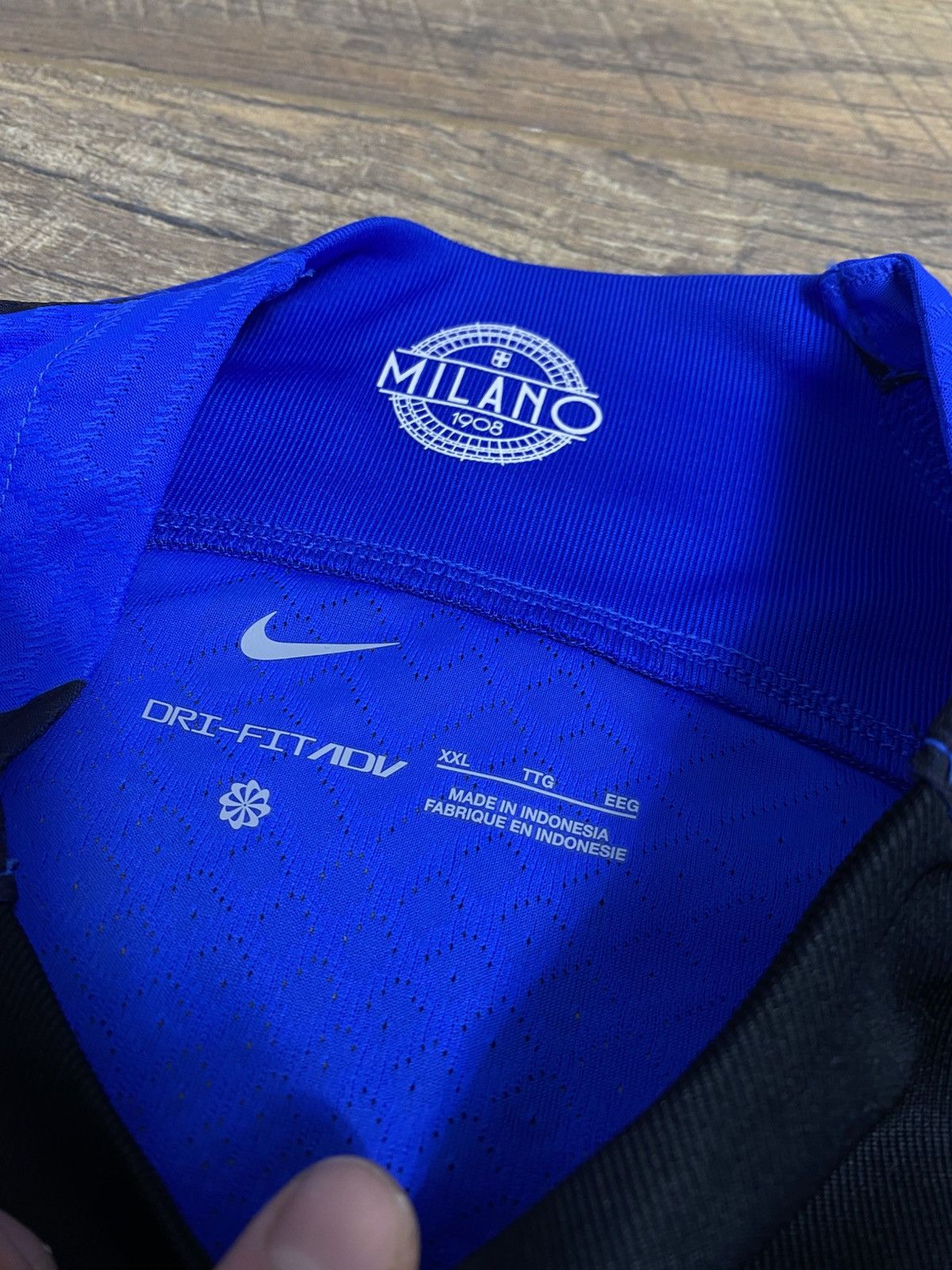 Nike Inter Milan Home Shirt 2022/23 Authentic Player Version XXL Size US XXL / EU 58 / 5 - 5 Thumbnail