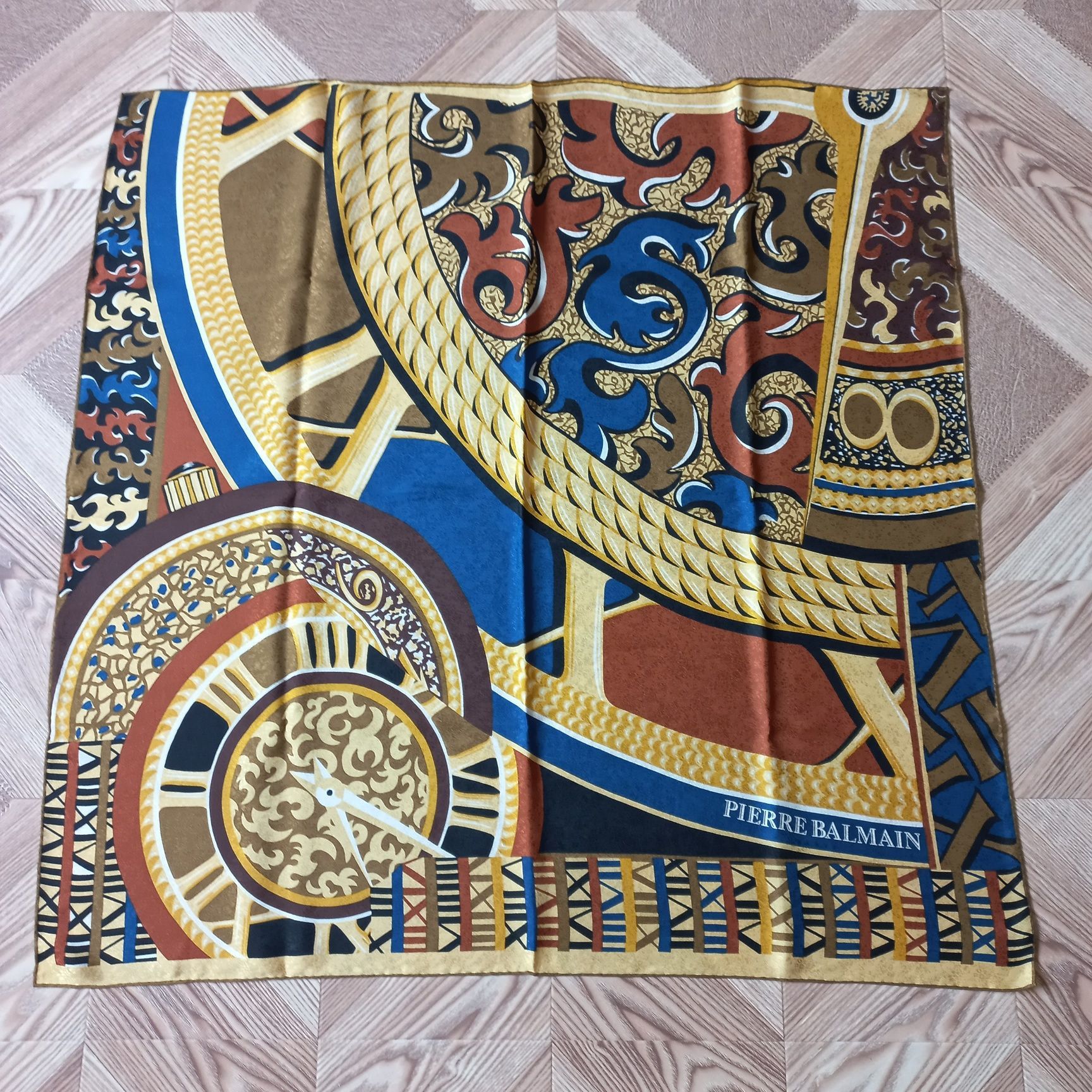 Pierre Balmain Balmain Silk Scarf Size ONE SIZE - 1 Thumbnail