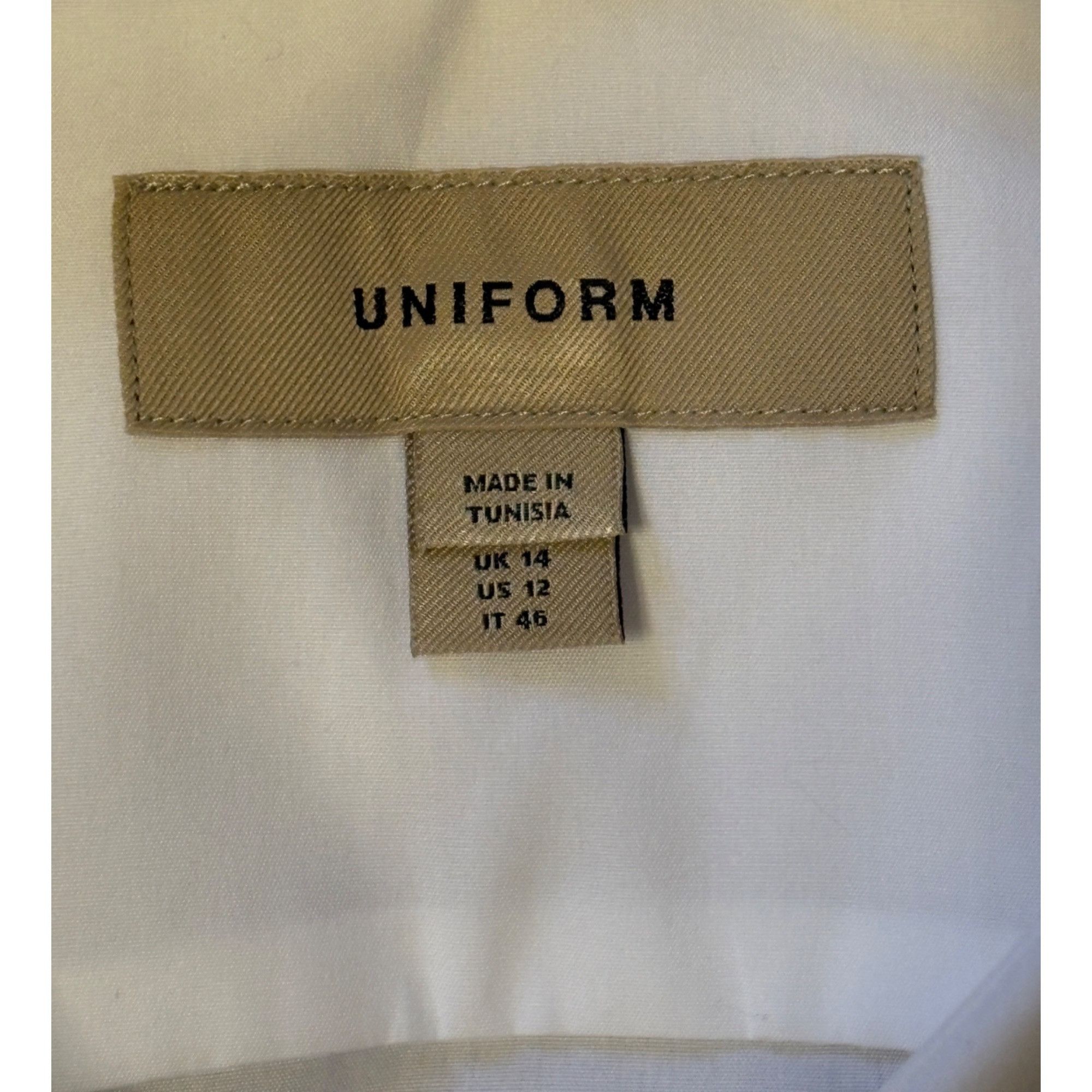 Burberry NWT Burberry London 12 UK 14 Uniform White Tuxedo Shirt Blou Size XL / US 12-14 / IT 48-50 - 7 Thumbnail