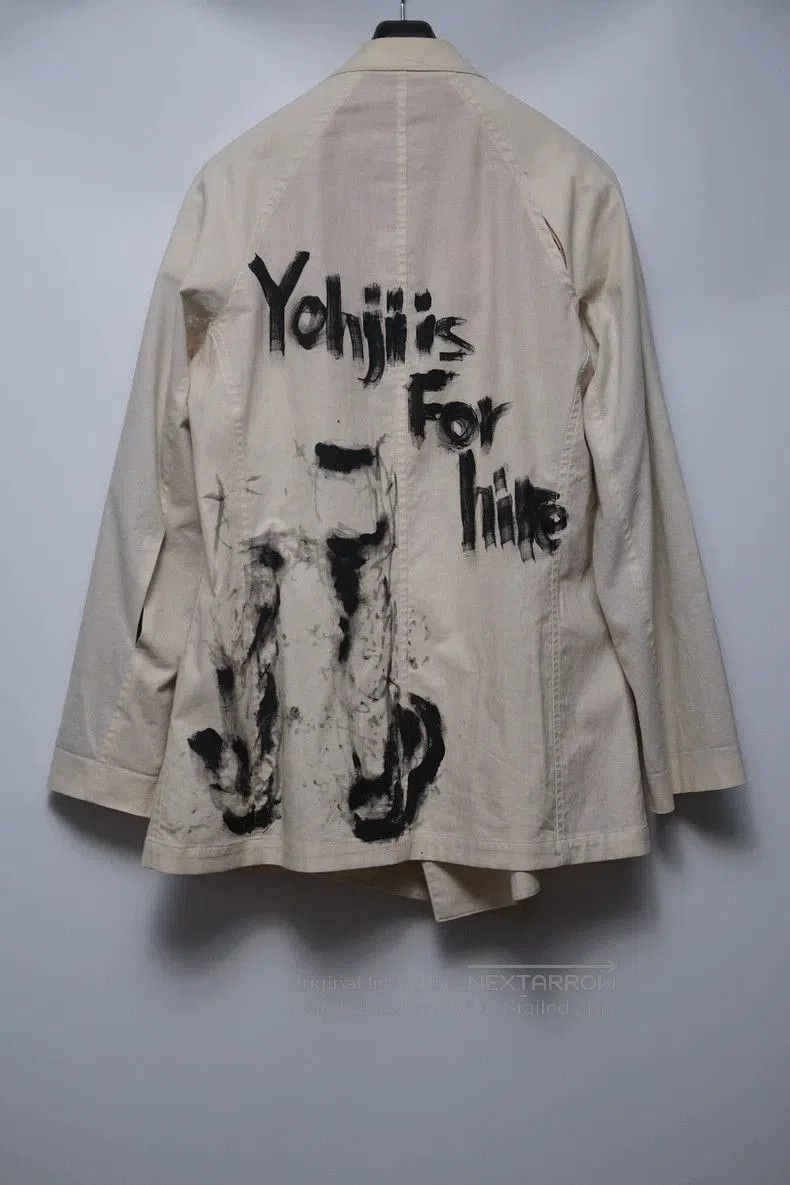 Yohji Yamamoto Yohji Yamamoto 17SS Hand-painted Blazer. Size US M / EU 48-50 / 2 - 3 Thumbnail