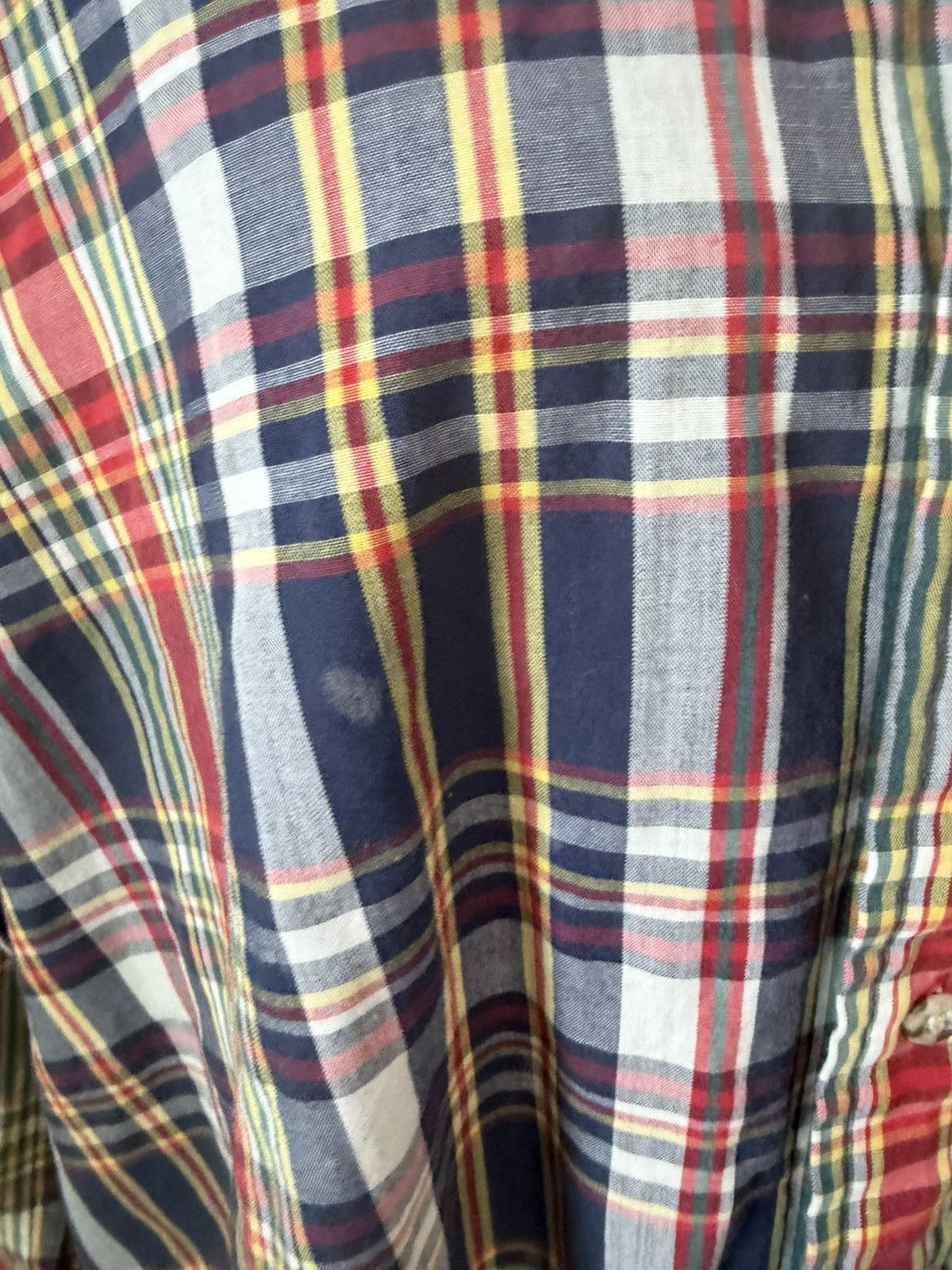 Chaps Ralph Lauren VTG Chaps Ralph Lauren Plaid Button Down Shirt Size Large Size US L / EU 52-54 / 3 - 2 Thumbnail