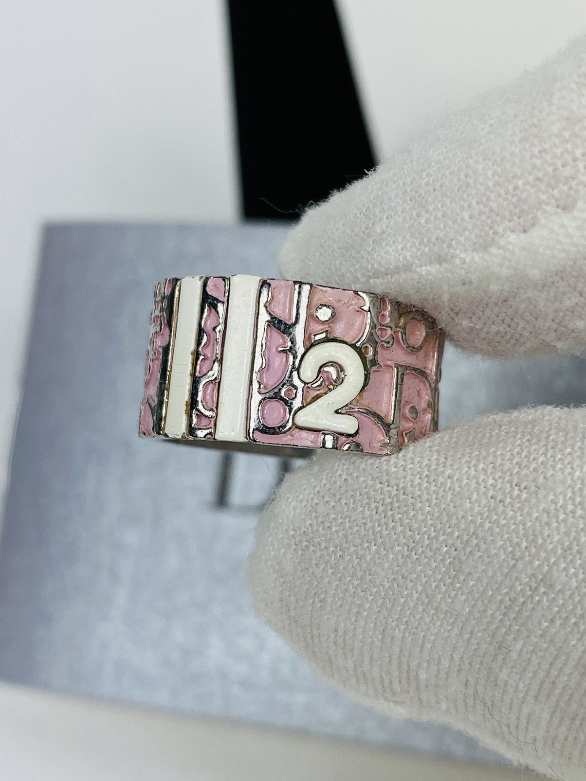 Dior Dior Pink Trotter 2 Ring size 5 Size ONE SIZE - 2 Thumbnail