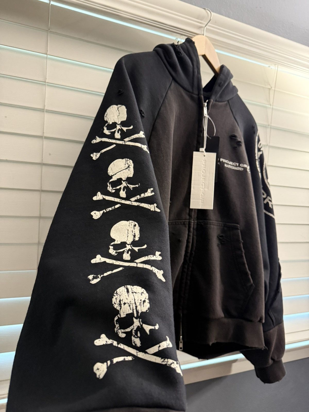 PROJECT G/R mastermind ブラック フルジップフーディ PROJECT G/R x mastermind JAPAN Nubian Exclusive | Hypebeast