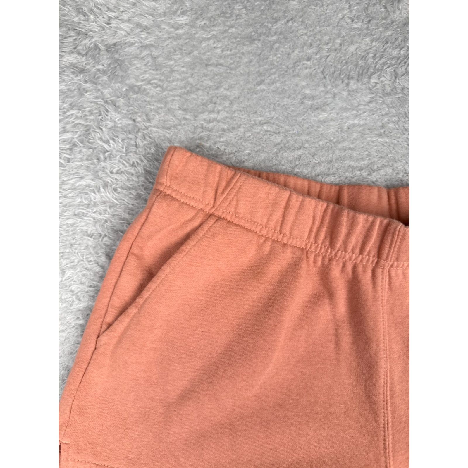 The North Face The North Face Shorts Women L Coral Half Dome Fleece Short Cotton Blend Size 36" / US 14 / IT 50 - 4 Thumbnail