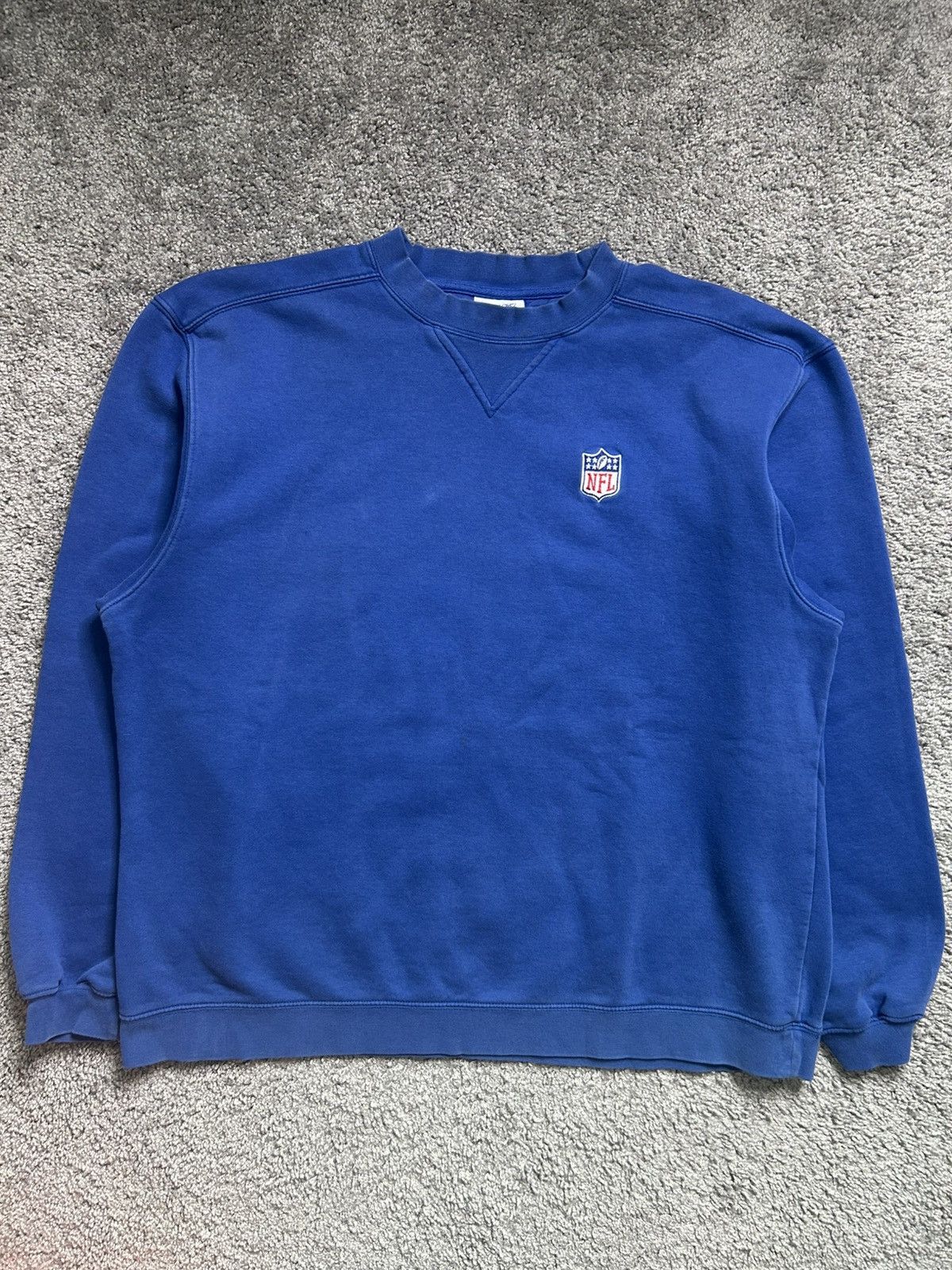 NFL Vintage 90s Reebok NFL Crewneck Single V Football Size US L / EU 52-54 / 3 - 1 Thumbnail
