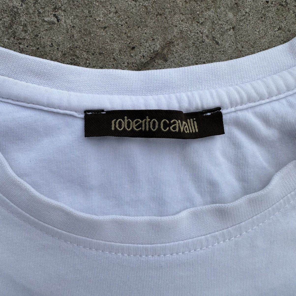 Roberto Cavalli Luxury Roberto Cavalli T-shirts Big Logo Y2K 00s USA Size US S / EU 44-46 / 1 - 8 Thumbnail