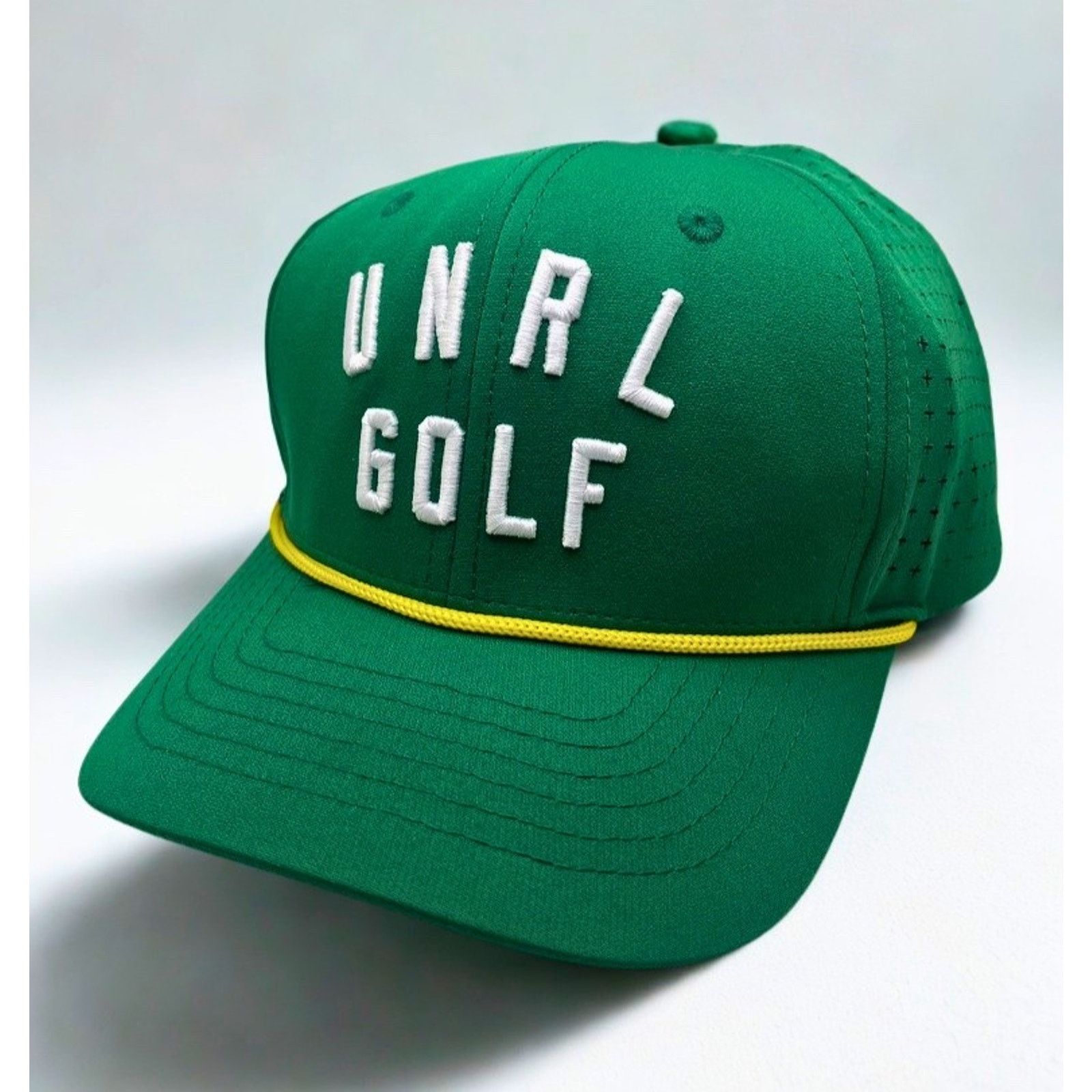 Other UNRL Golf Vintage Rope Snapback Hat Green Adjustable NWOT Size ONE SIZE - 4 Thumbnail