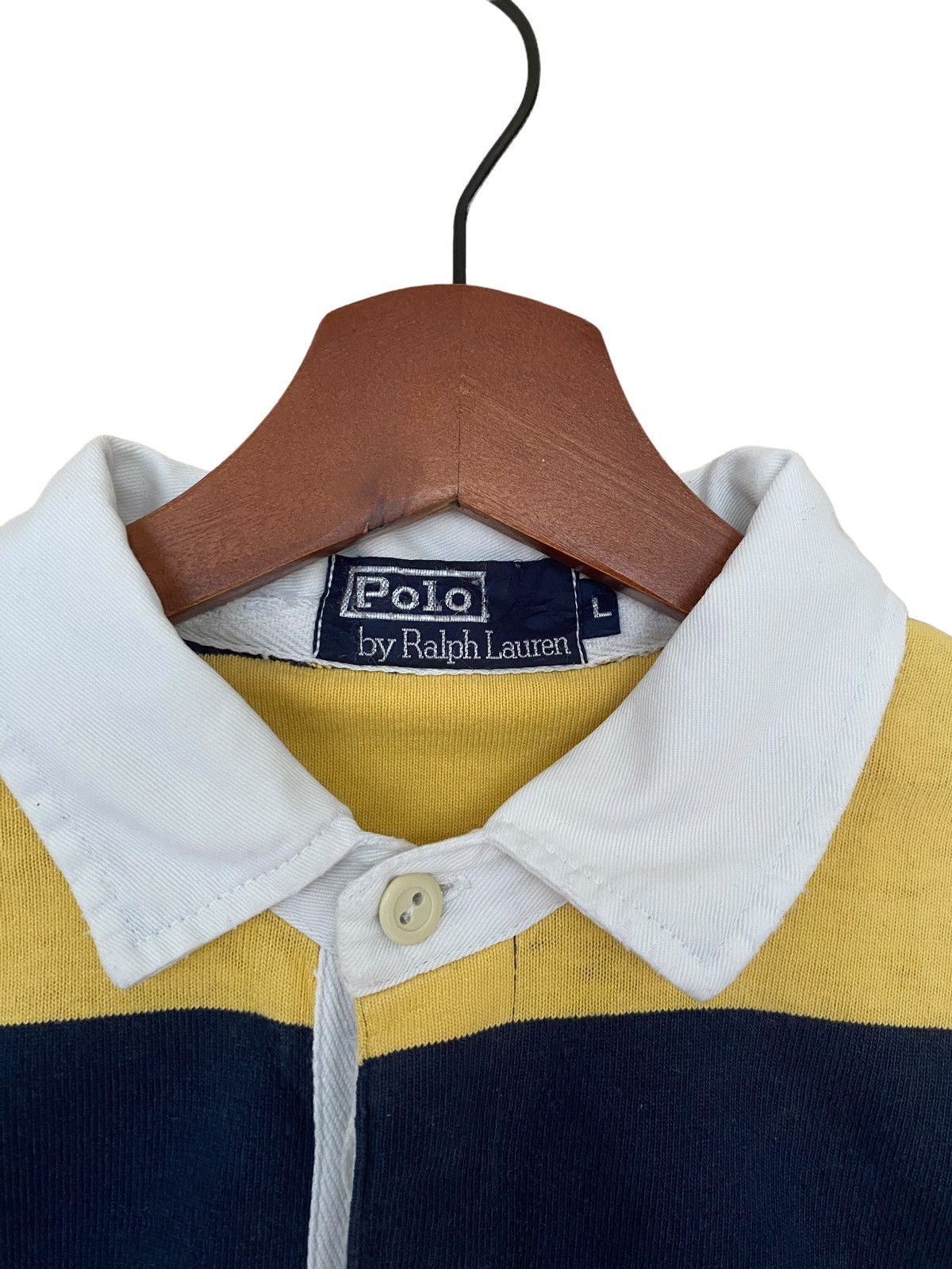Polo Ralph Lauren Vintage Brand Polo Ralph Lauren Rugby T-shirt 1990s Size US L / EU 52-54 / 3 - 13 Thumbnail