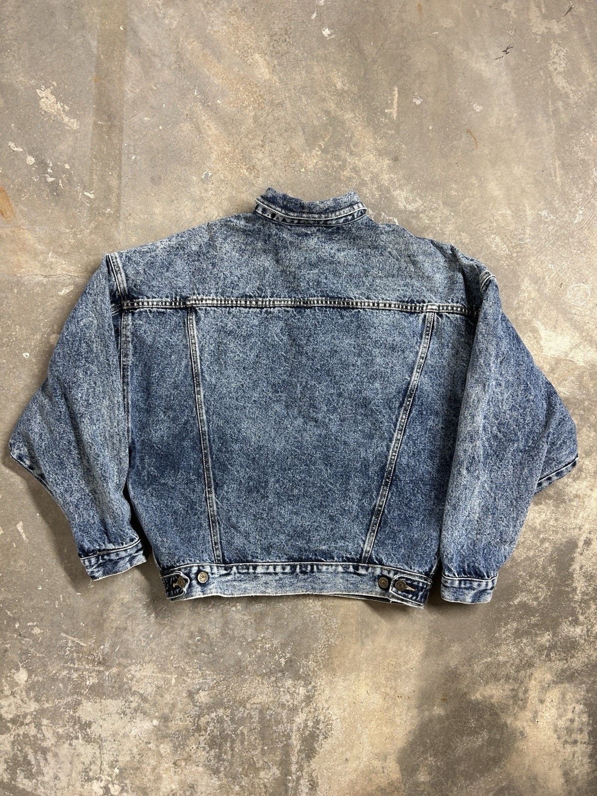 Guess Vintage GUESS Georges Marciano Denim Jacket Acid Wash Size S / US 4 / IT 40 - 8 Thumbnail