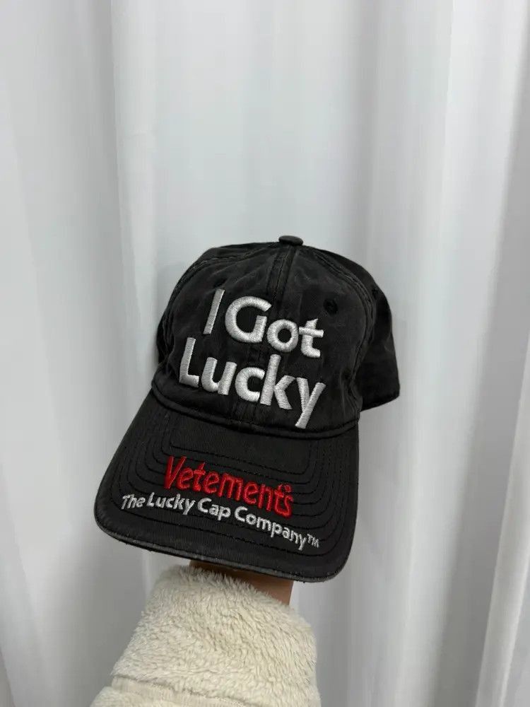 Vetements I Got Lucky ベースボールキャップ VETEMENTS ヴェトモン I GOT LUCKY 帽子 cap - メルカリ
