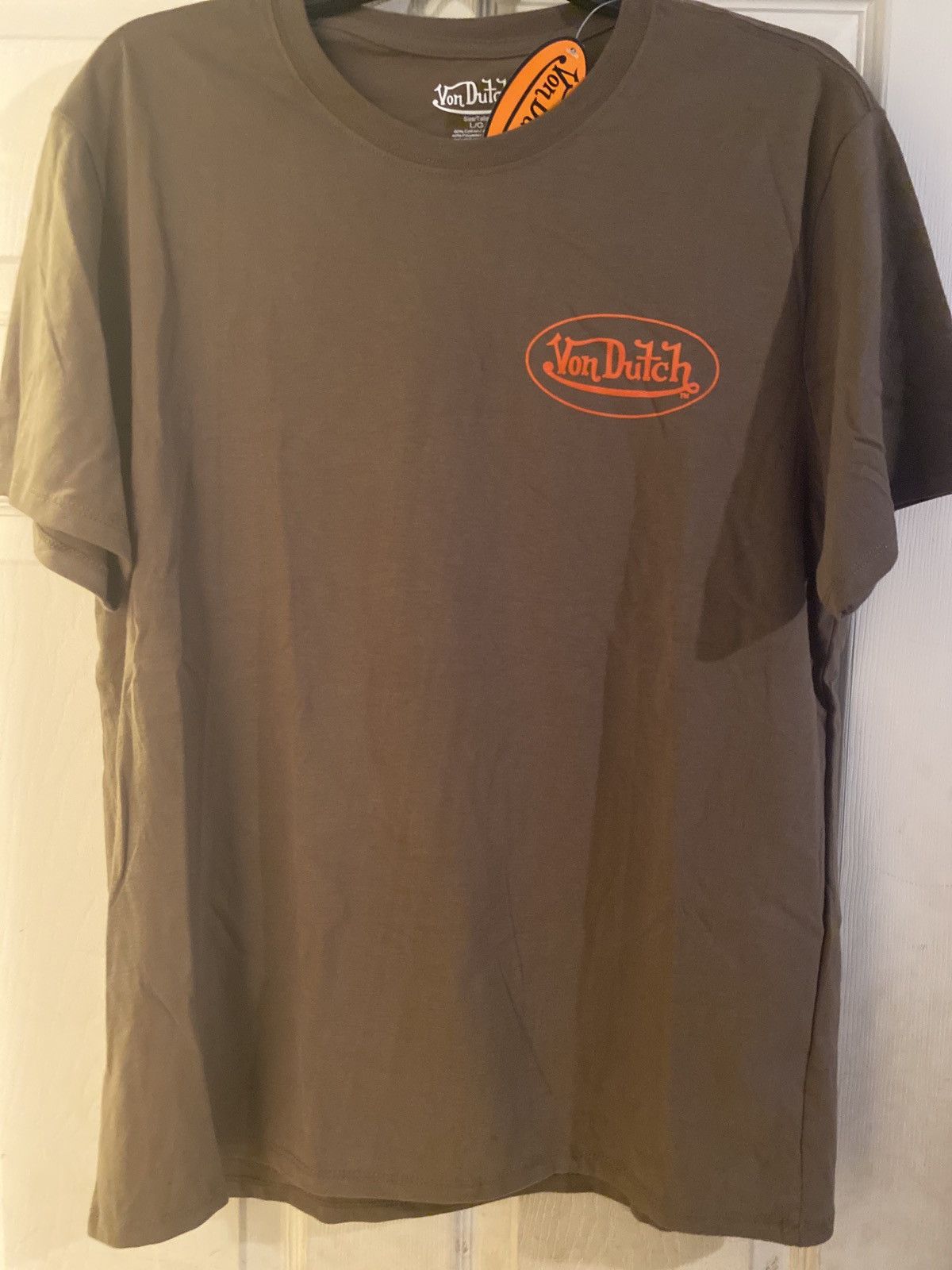 Von Dutch Von dutch brown tee Size US L / EU 52-54 / 3 - 1 Thumbnail