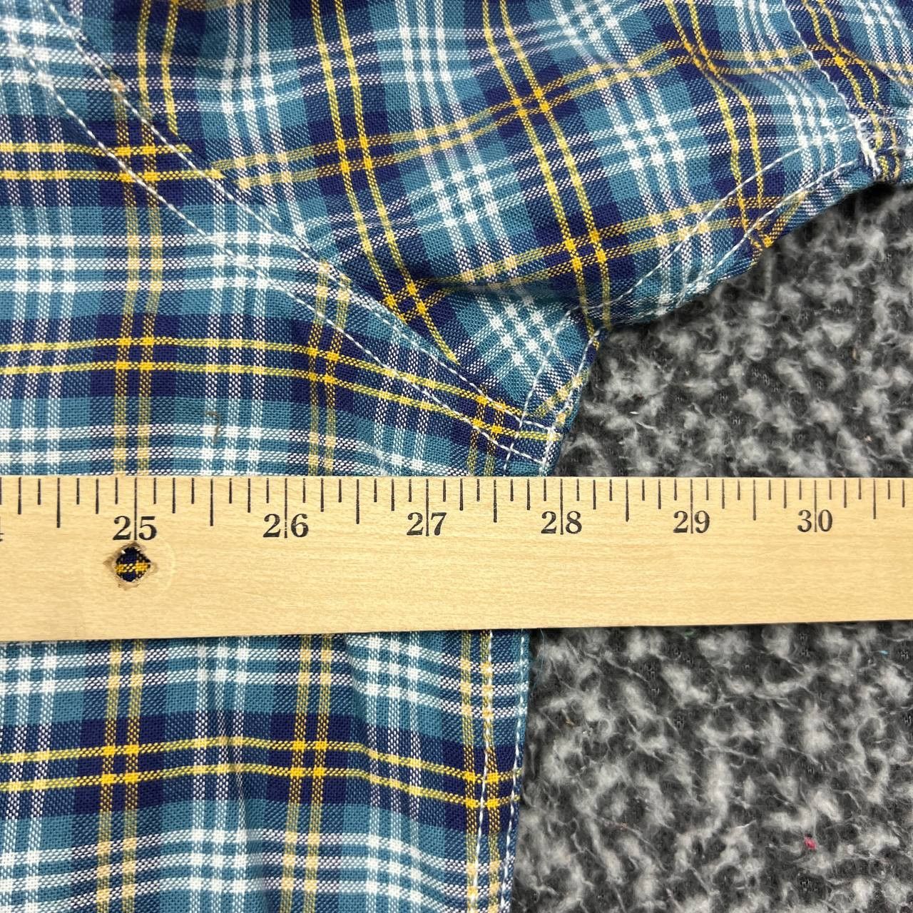 G.H. Bass & Co. GH Bass & Co Button Down Shirt Men XXL Plaid ShortSleeve New Size US XXL / EU 58 / 5 - 3 Thumbnail