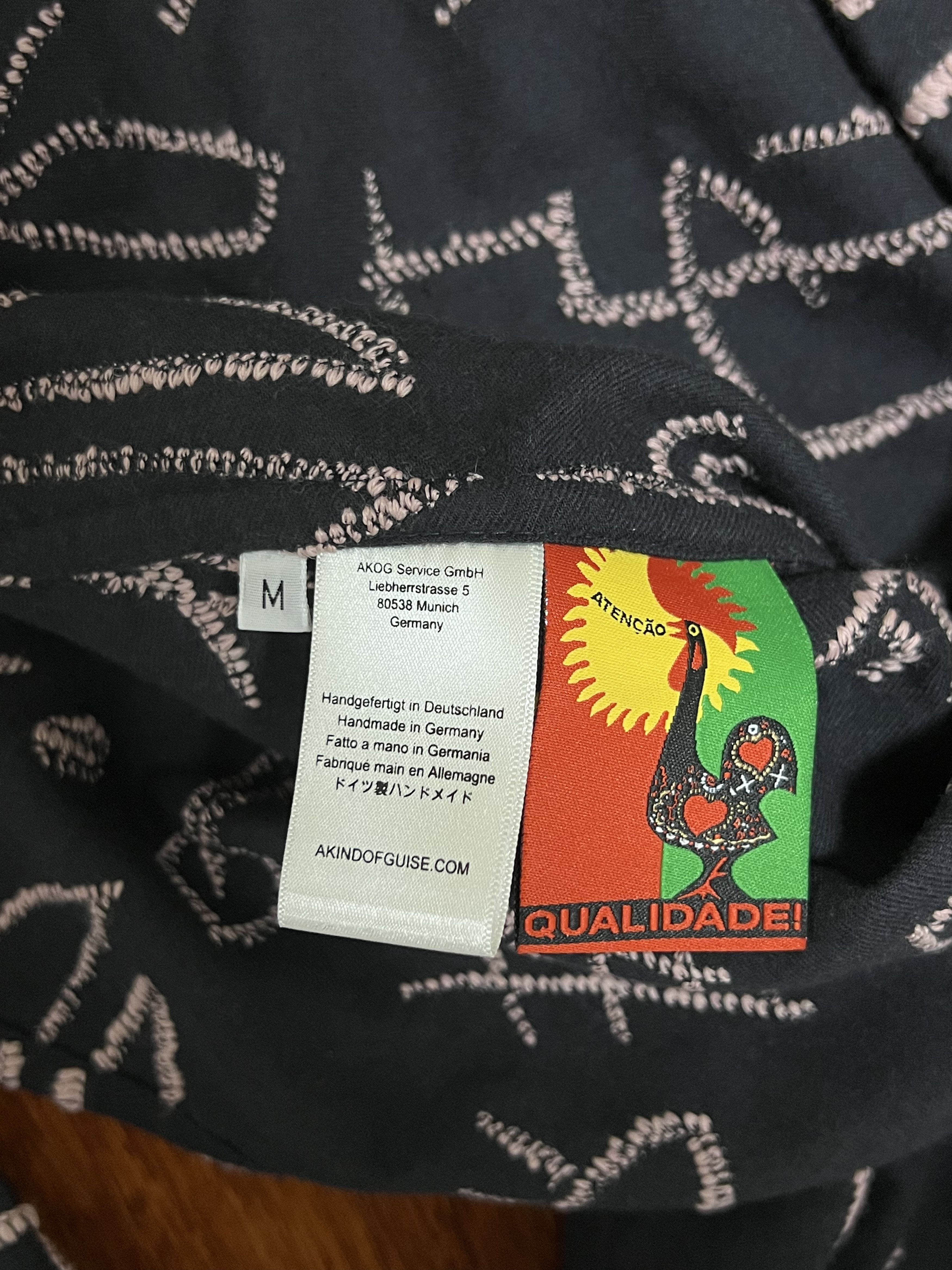 A Kind Of Guise 💚 AW22 A Kind Of Guise Derbin Shirt Notepad Embroidery NEW Size US M / EU 48-50 / 2 - 9 Thumbnail