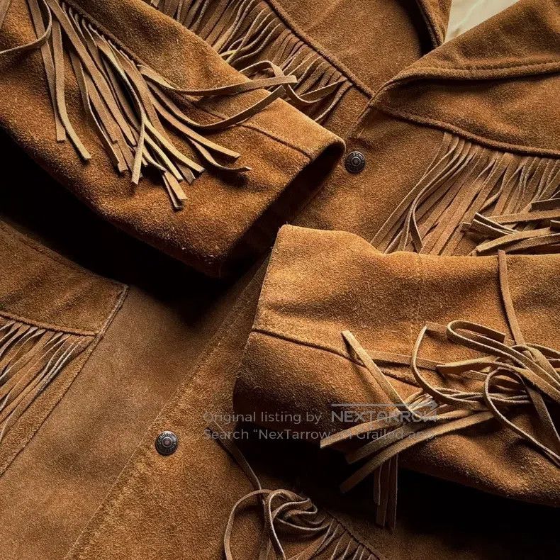 Schott Schott Vintage western fringed leather jacket Size US L / EU 52-54 / 3 - 2 Thumbnail